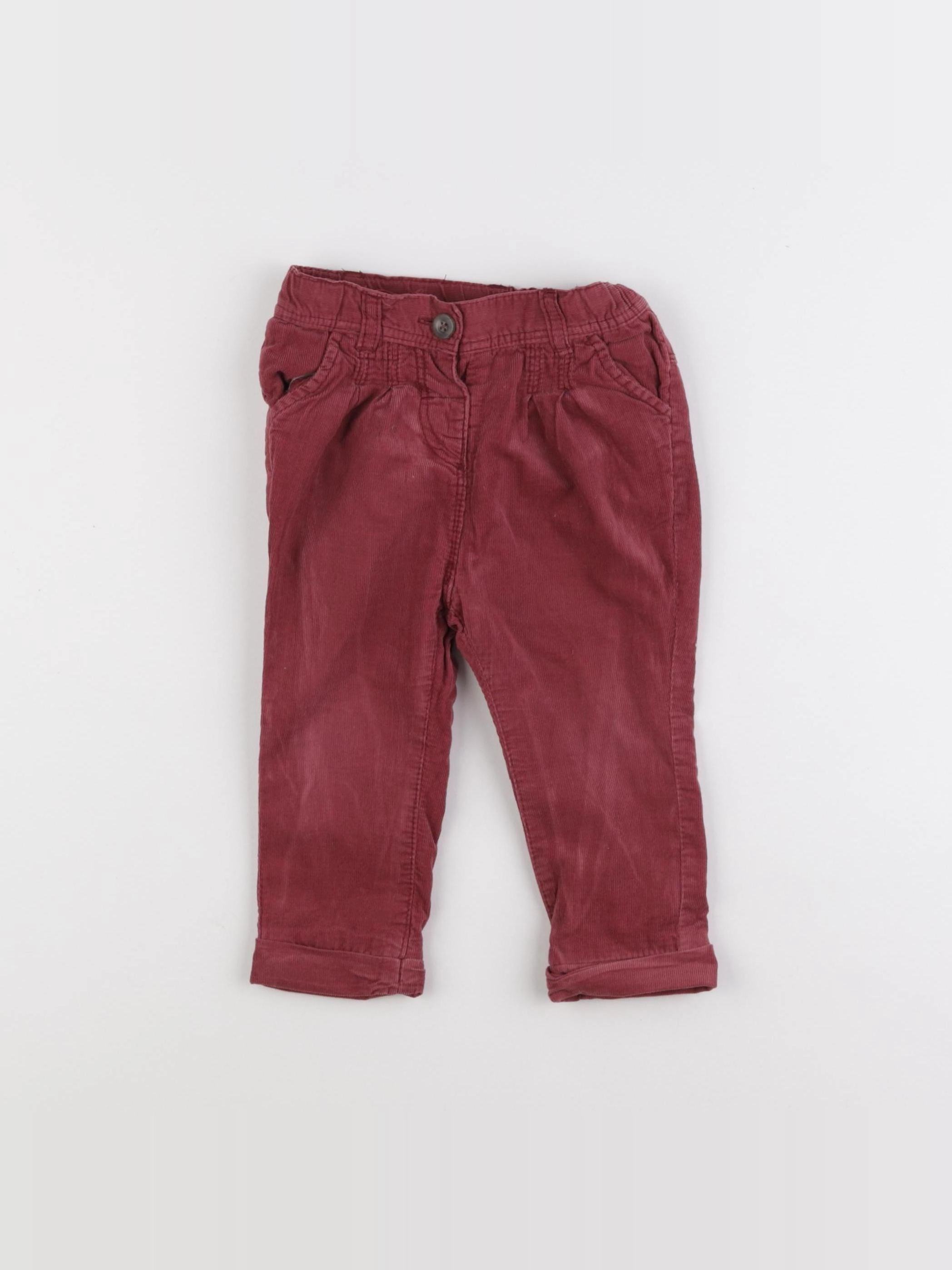 Tape à l'oeil - pantalon rouge - 18 mois