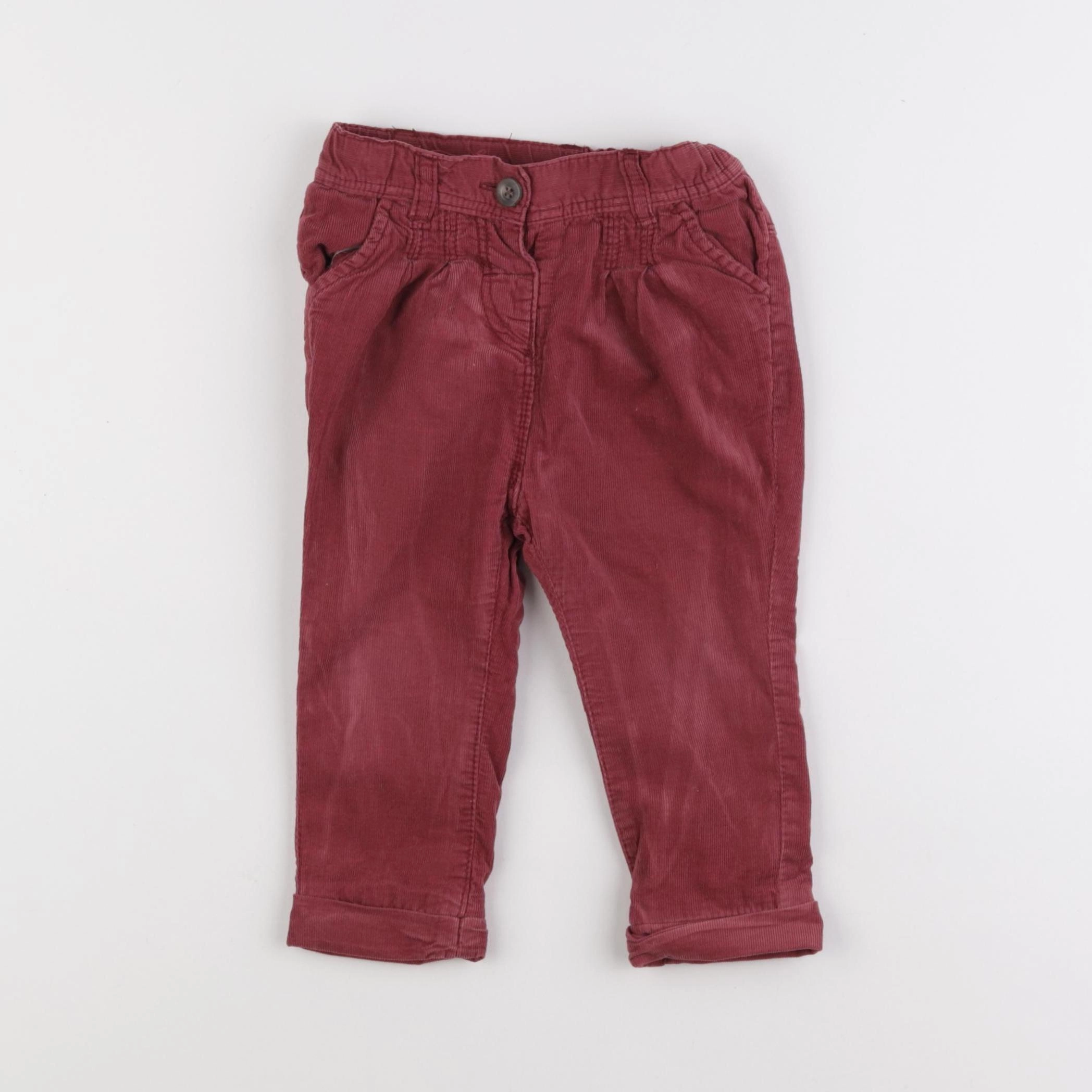 Tape à l'oeil - pantalon rouge - 18 mois