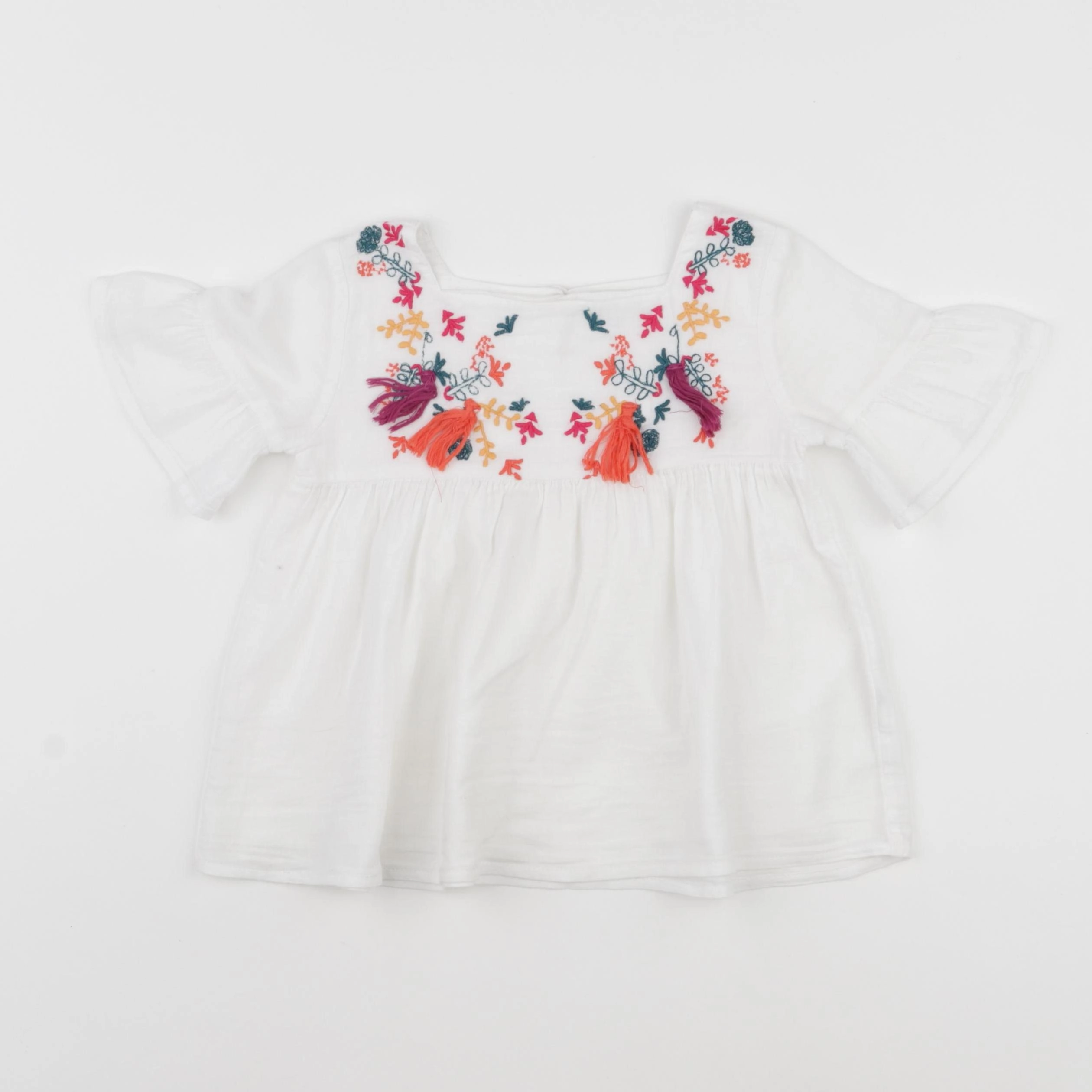 Vertbaudet - blouse blanc - 5 ans