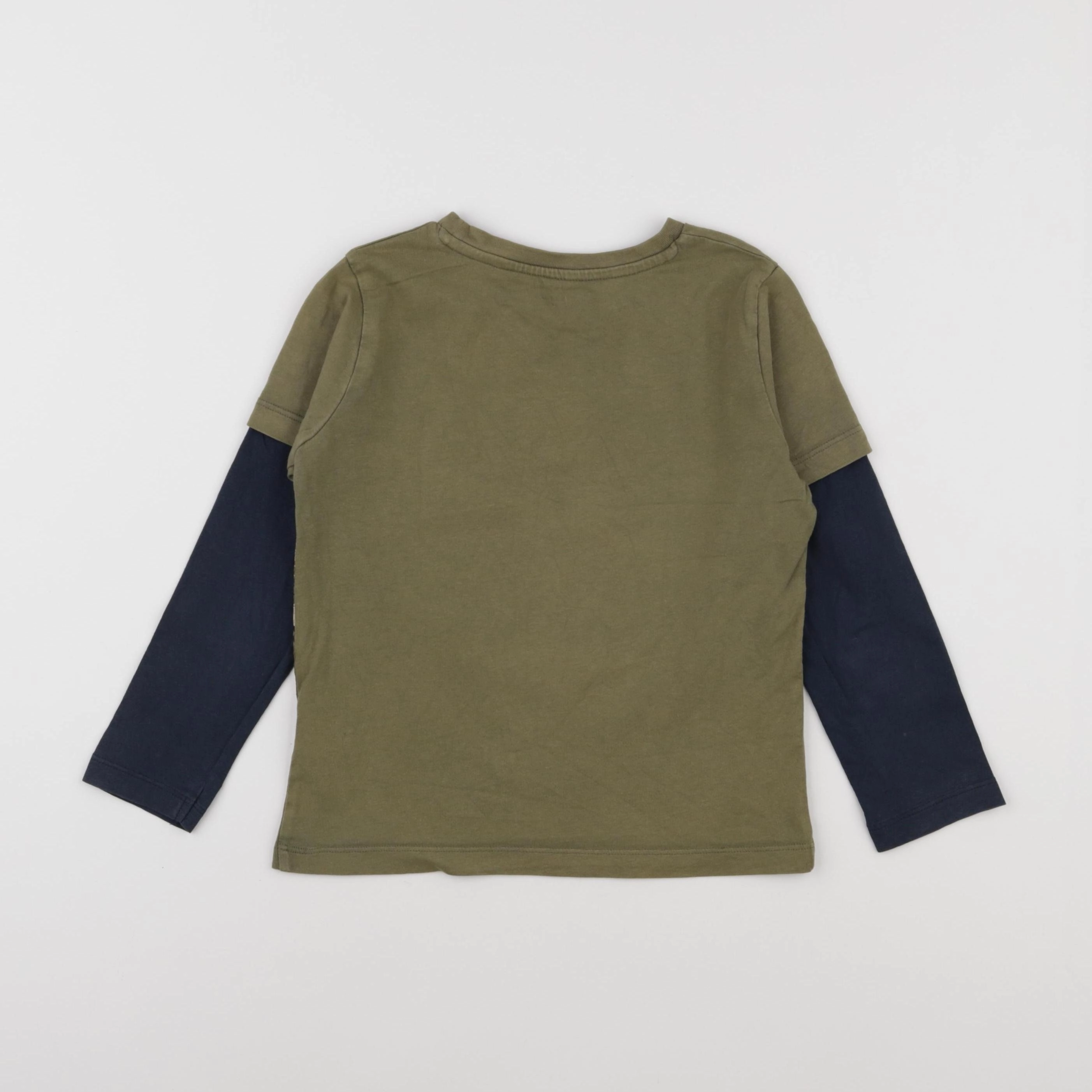 Vertbaudet - tee-shirt vert - 6 ans