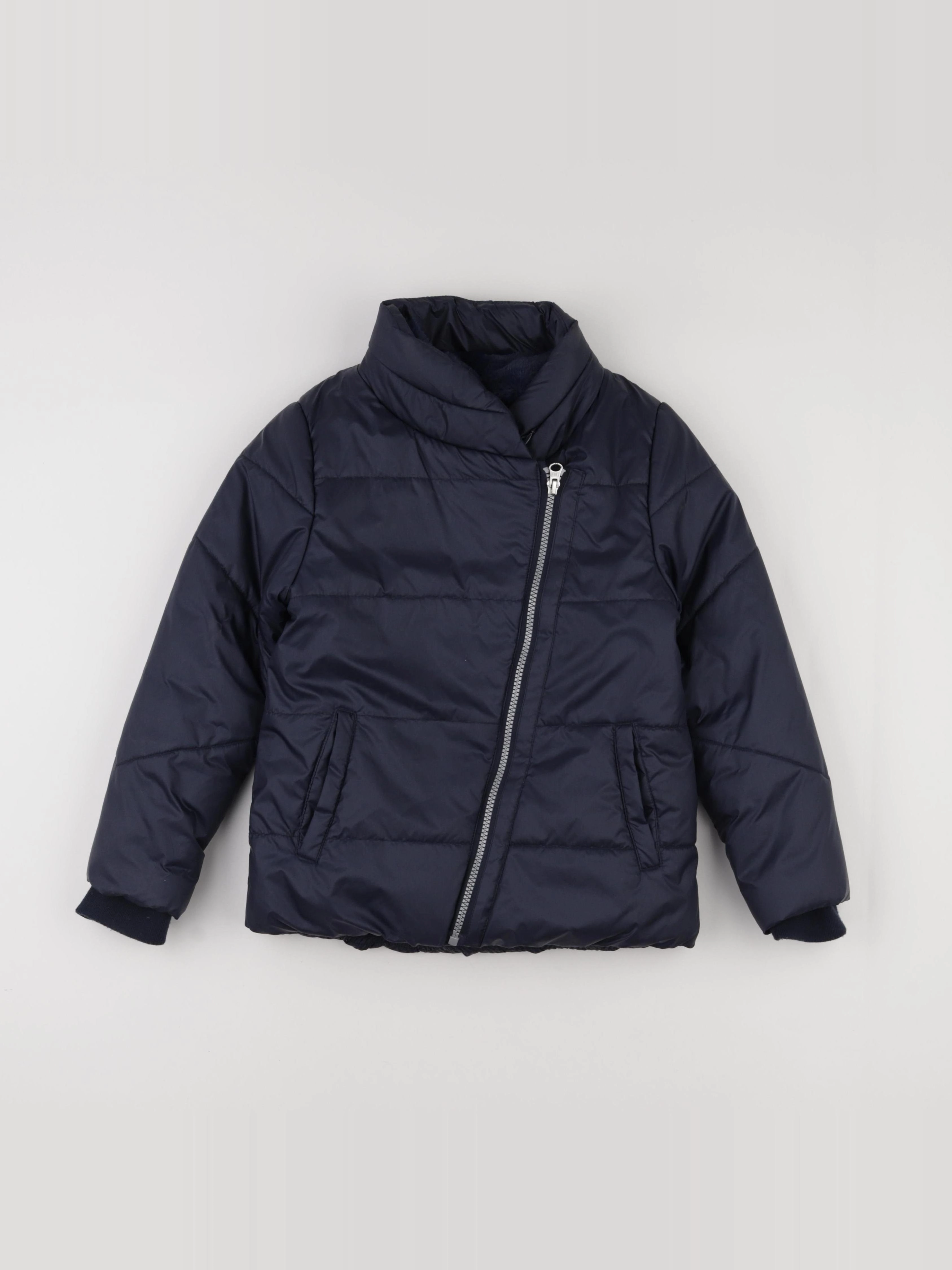 Vertbaudet - doudoune bleu - 8 ans