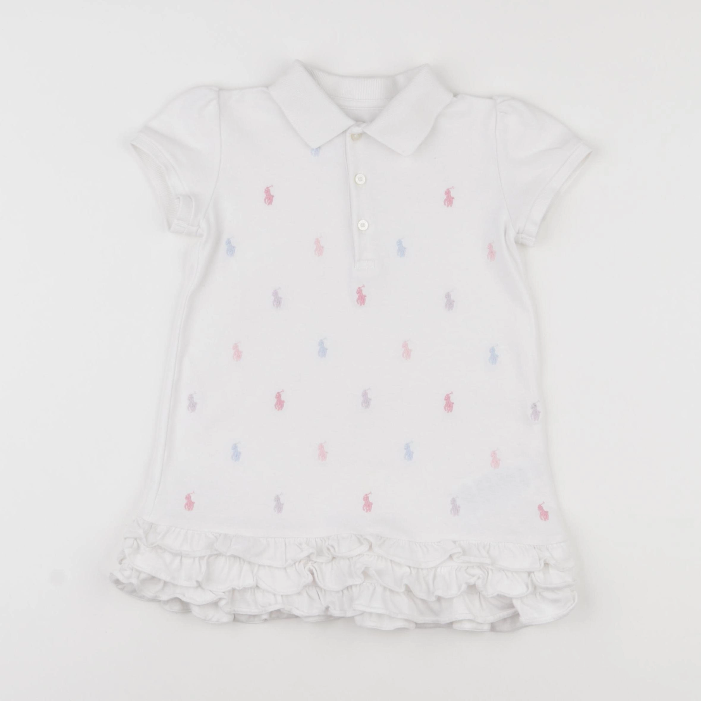 Ralph Lauren - robe blanc - 2 ans