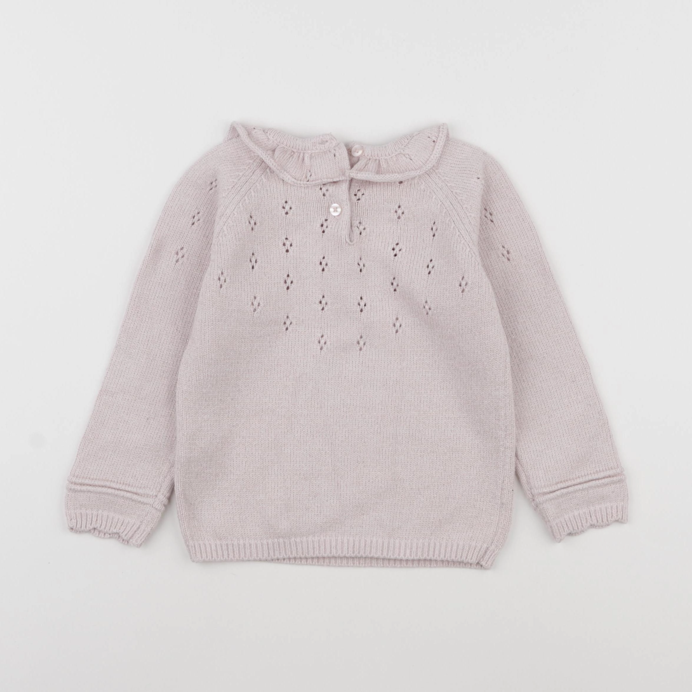 Tape à l'oeil - pull rose, or - 3 ans