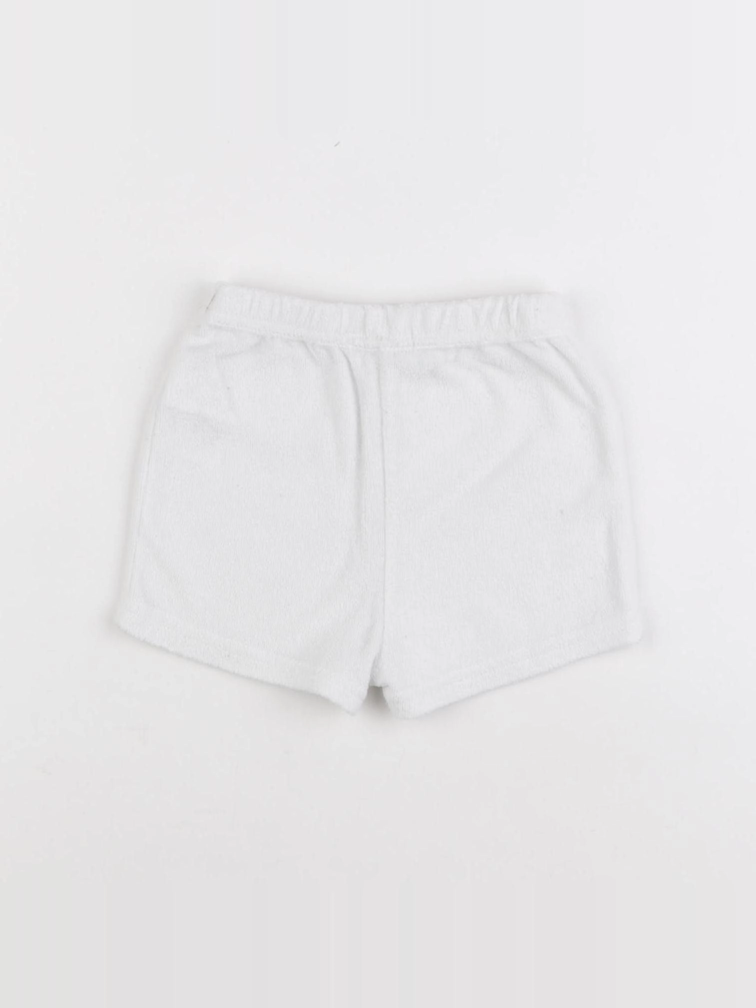 Vertbaudet - short blanc - 18 mois
