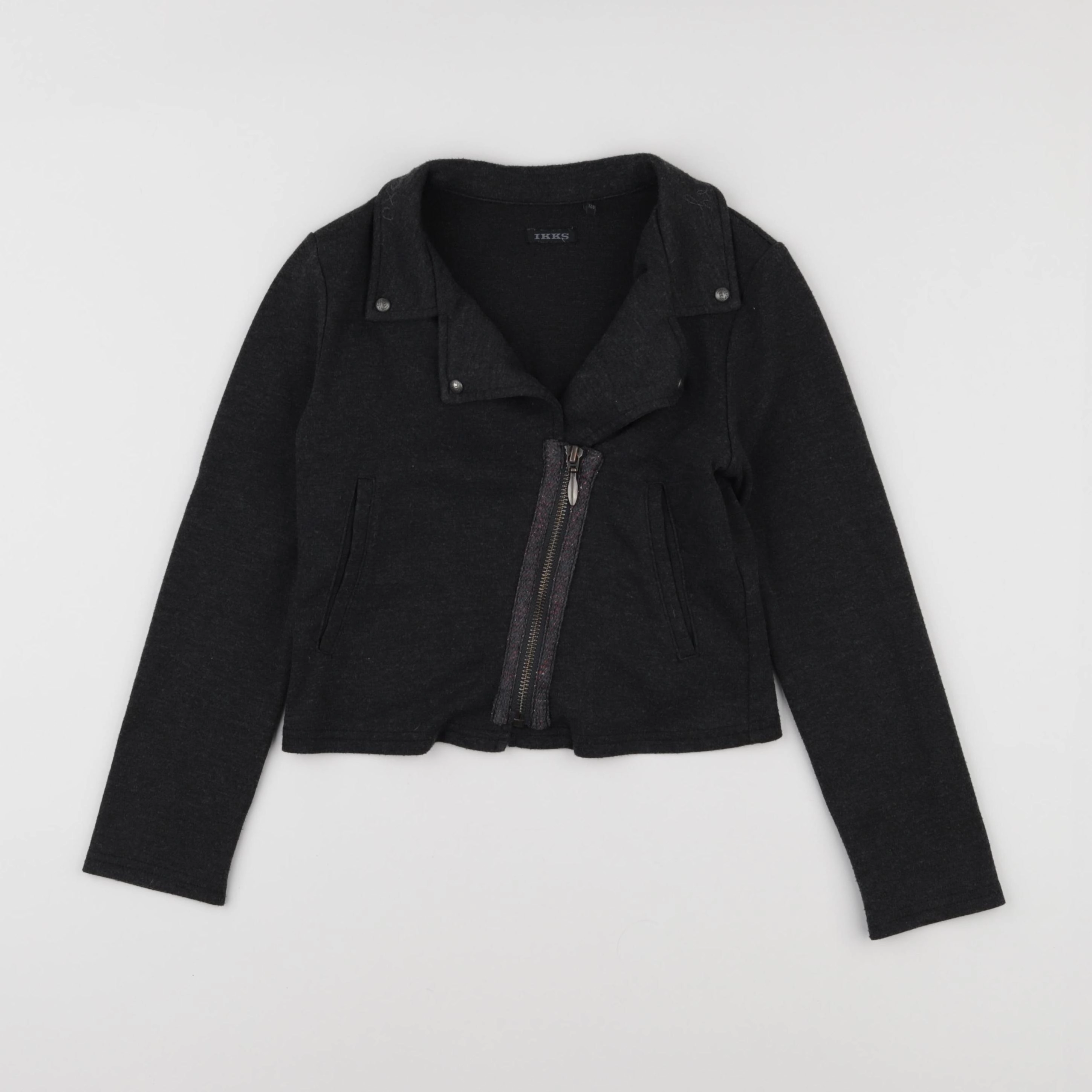 IKKS - sweat gris - 8 ans