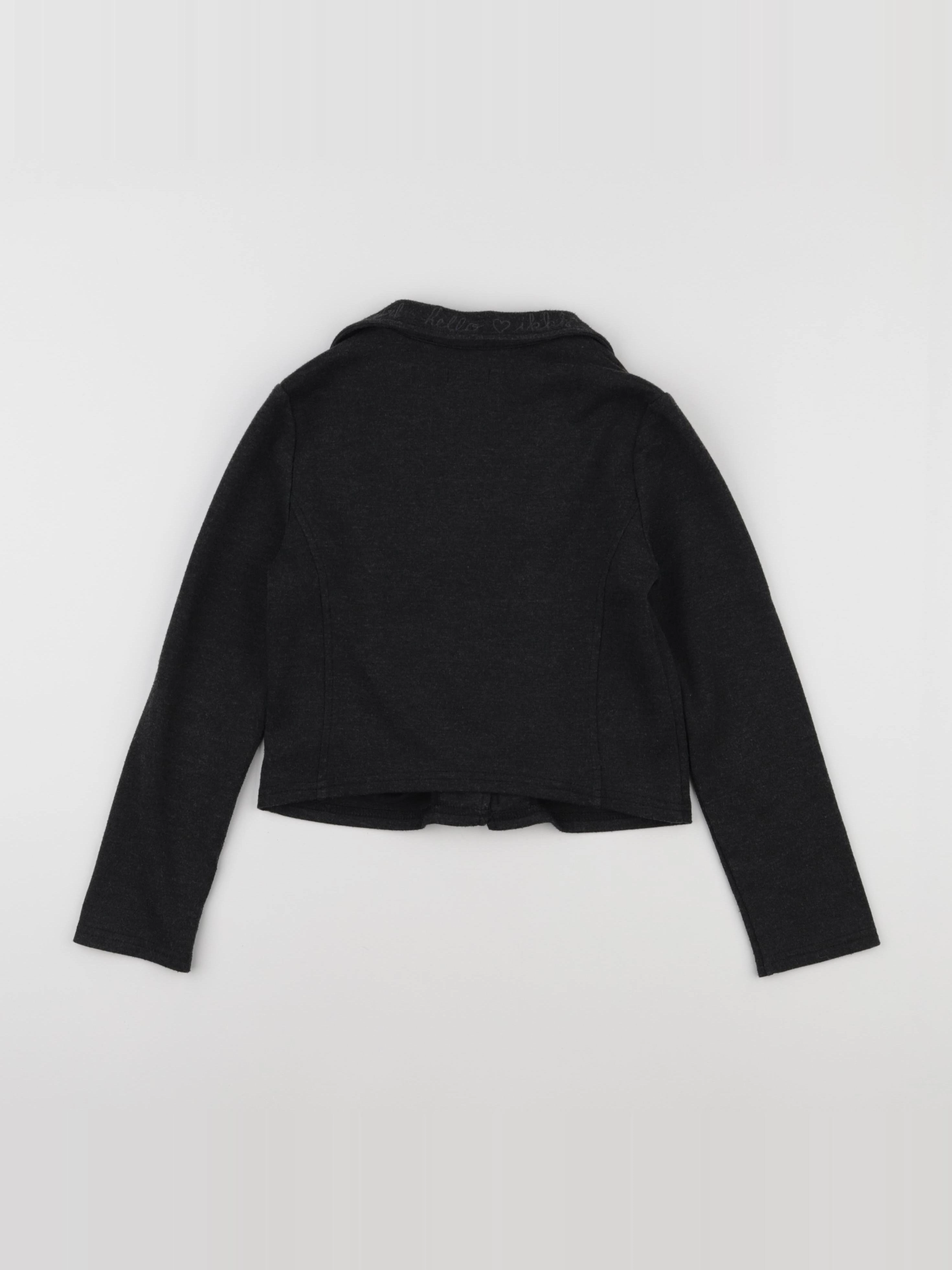 IKKS - sweat gris - 8 ans