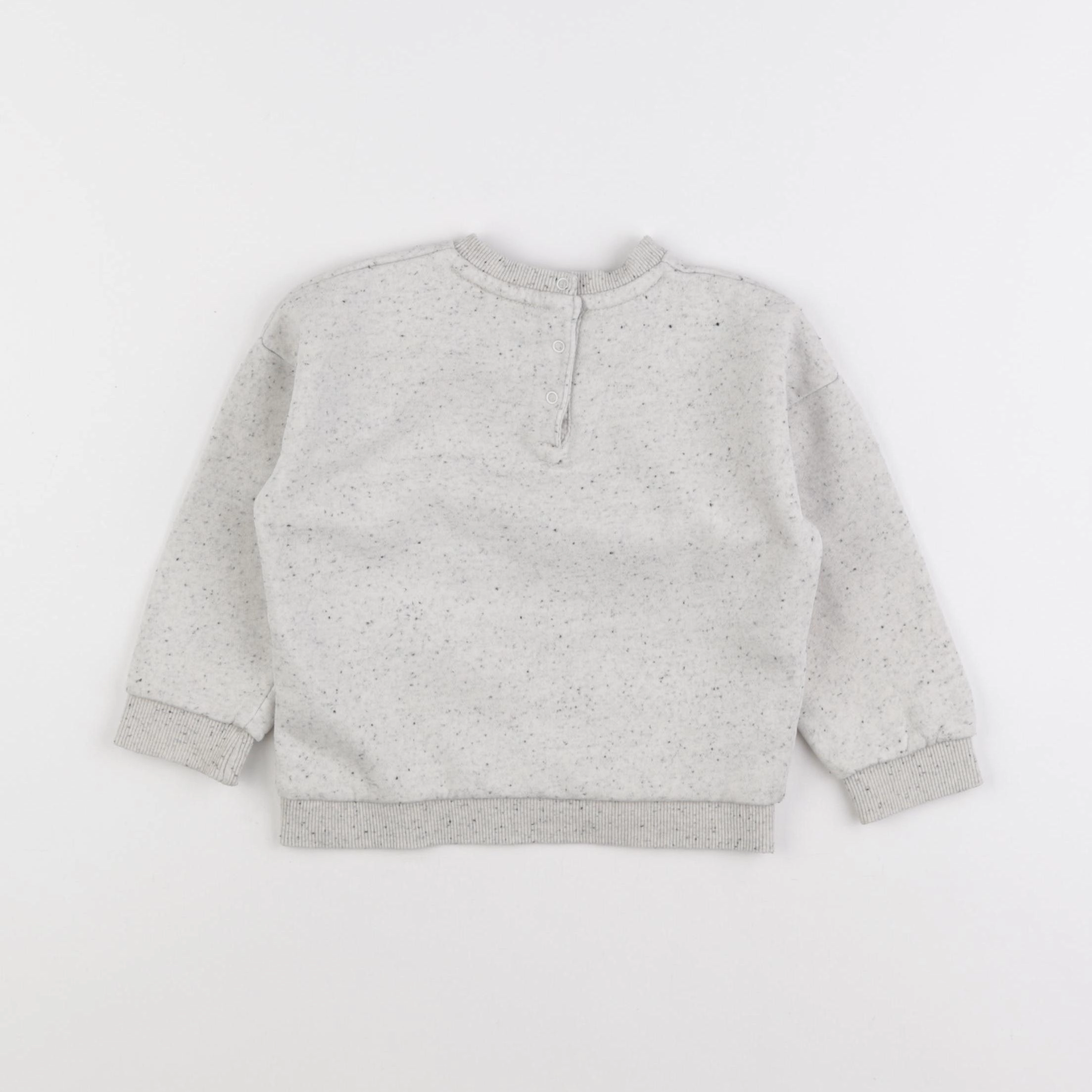 Vertbaudet - sweat gris - 2 ans