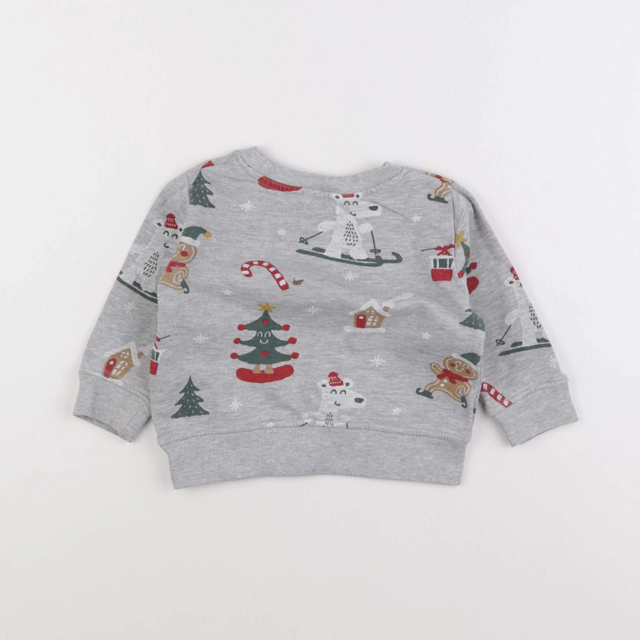 Vertbaudet - sweat multicolore - 2 ans