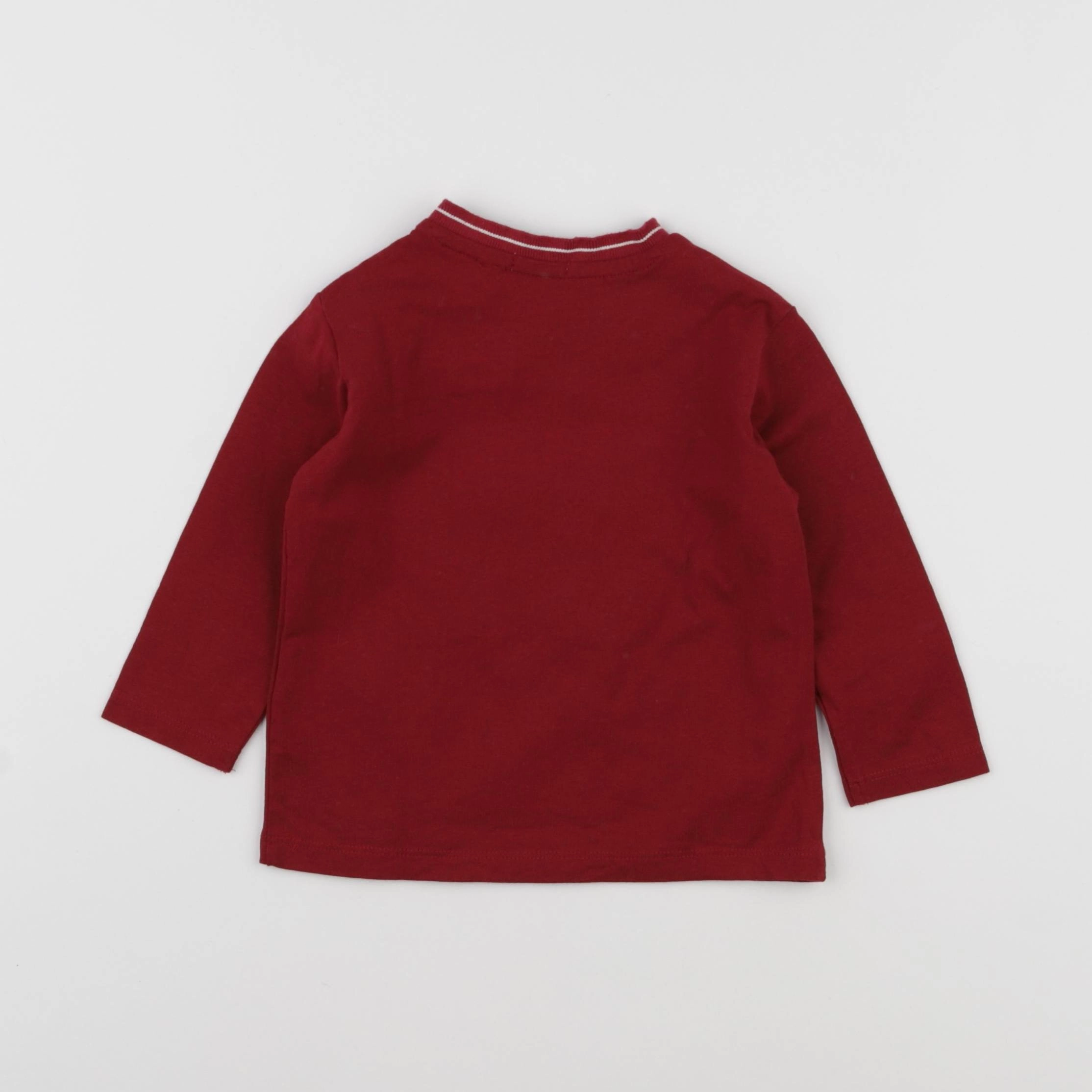 IKKS - tee-shirt rouge - 12 mois