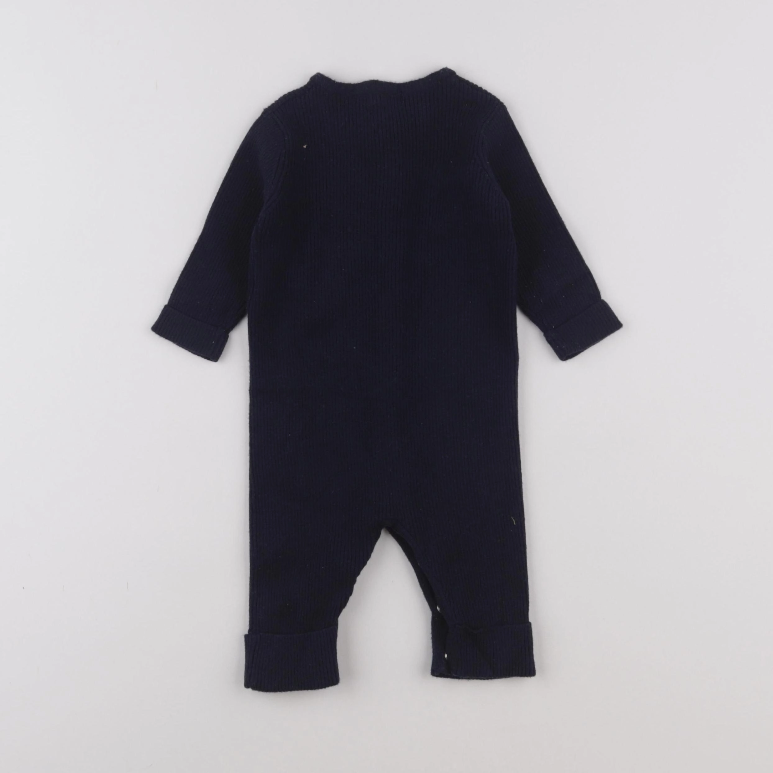 Vertbaudet - combinaison bleu - 6 mois