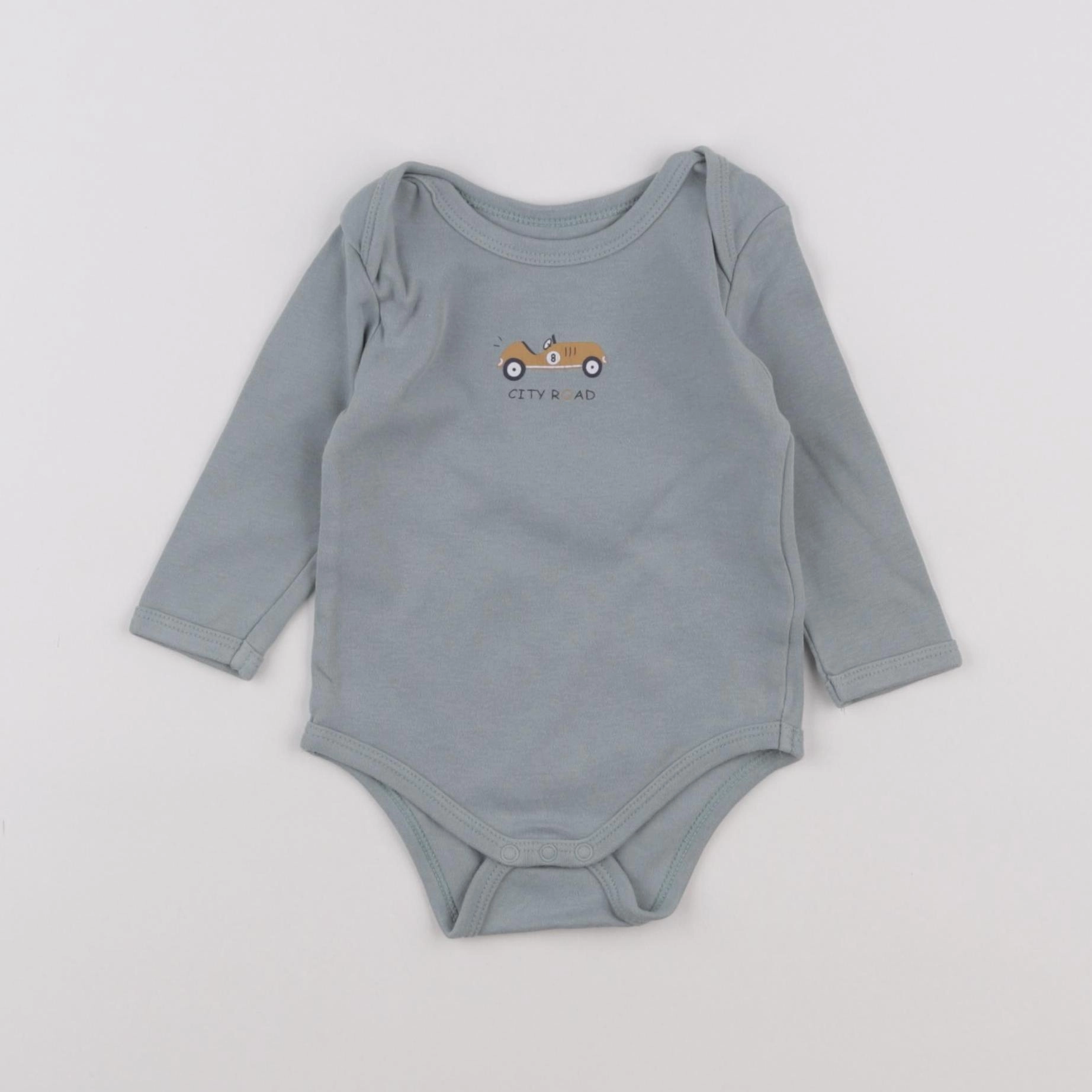 Vertbaudet - body vert - 6 mois