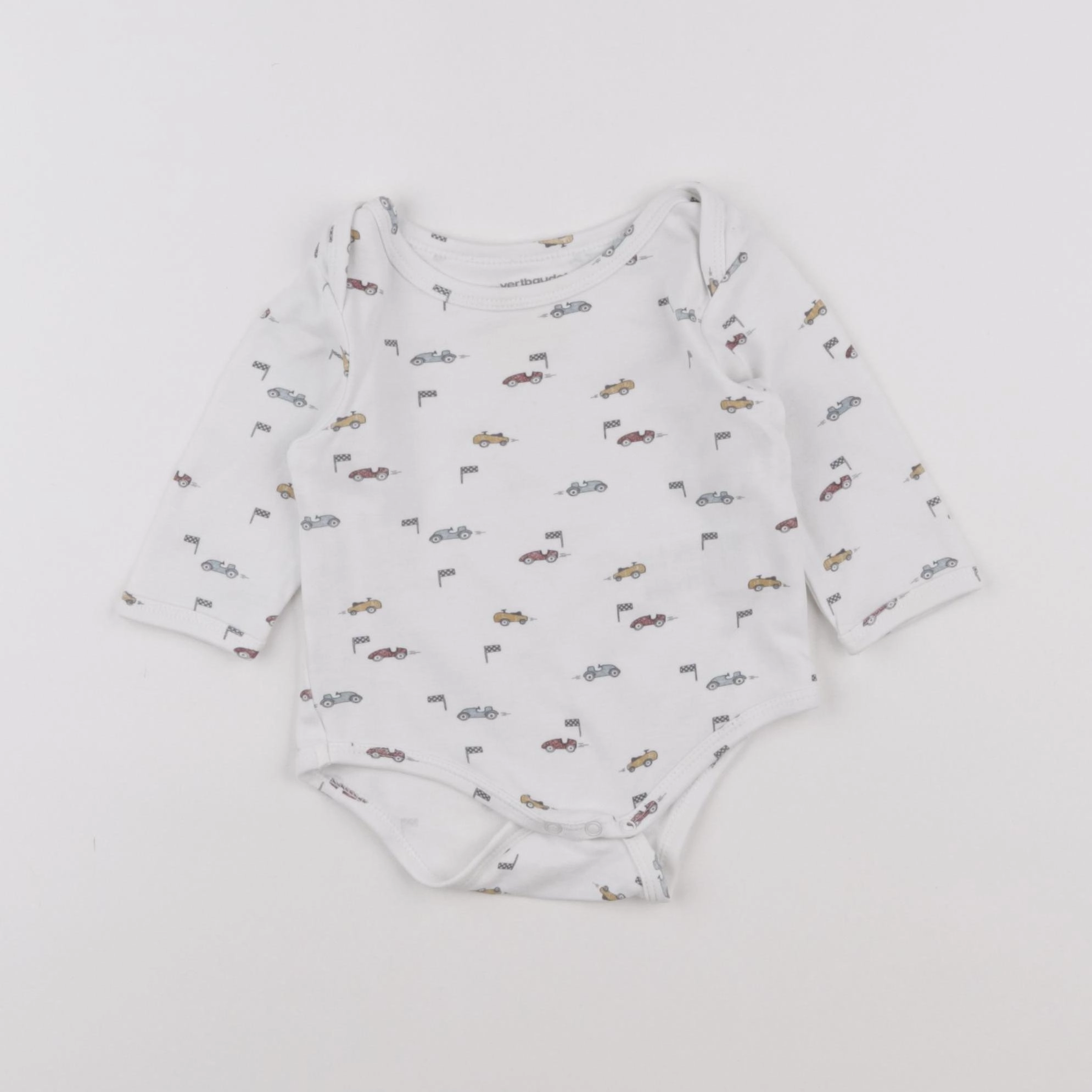 Vertbaudet - body blanc - 6 mois