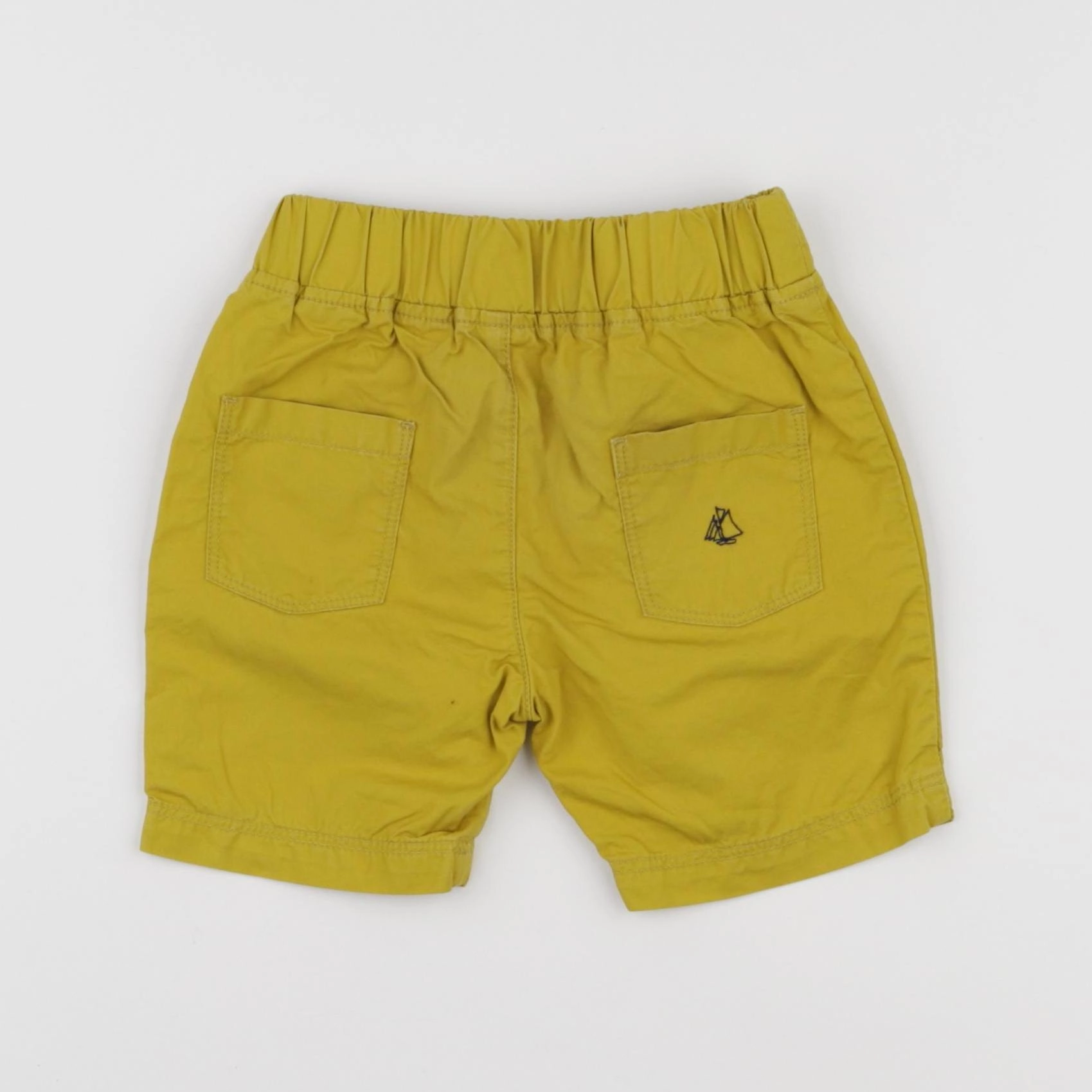 Petit Bateau - short jaune - 36 mois
