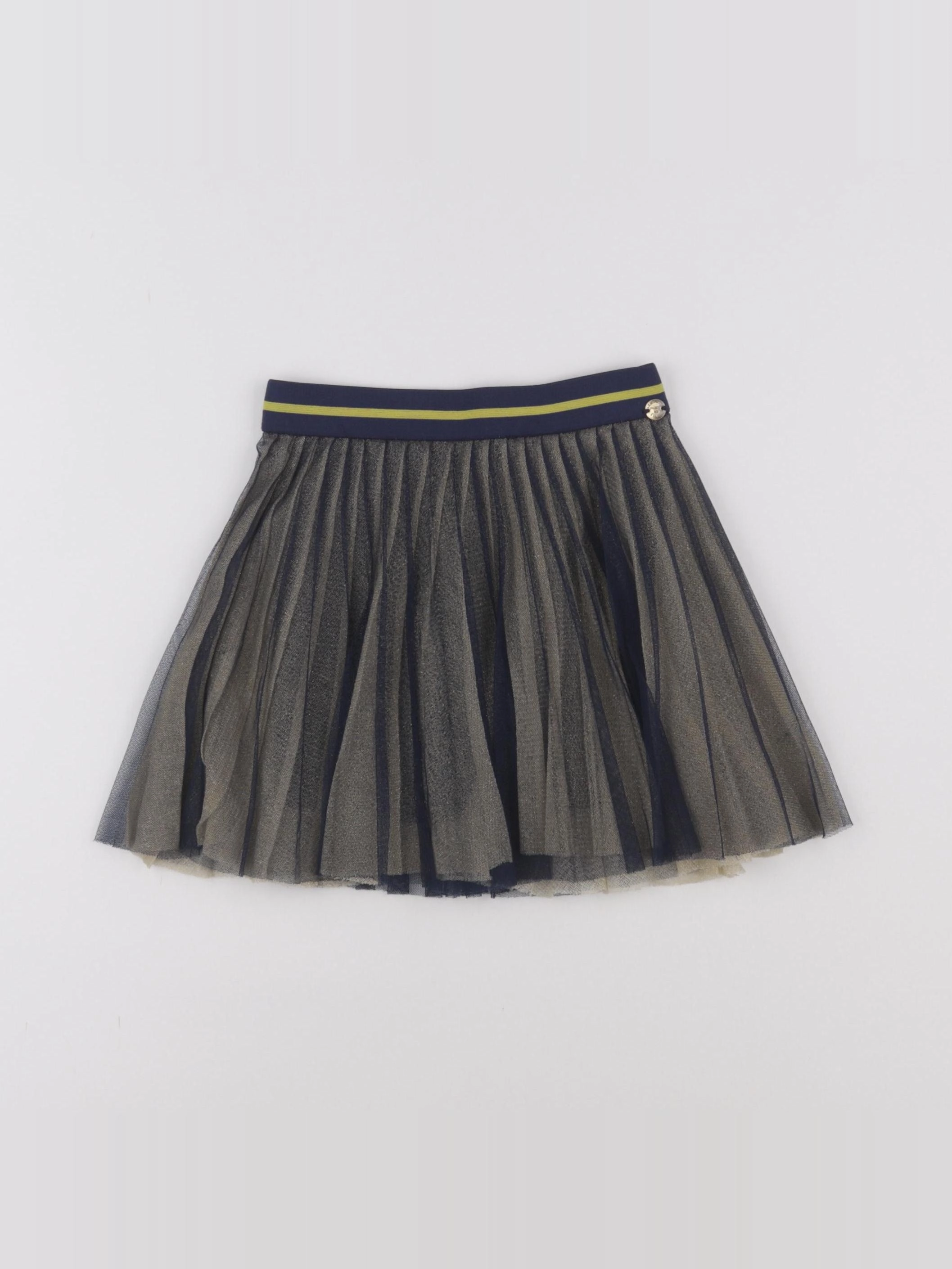 IKKS - jupe or, bleu - 3 ans