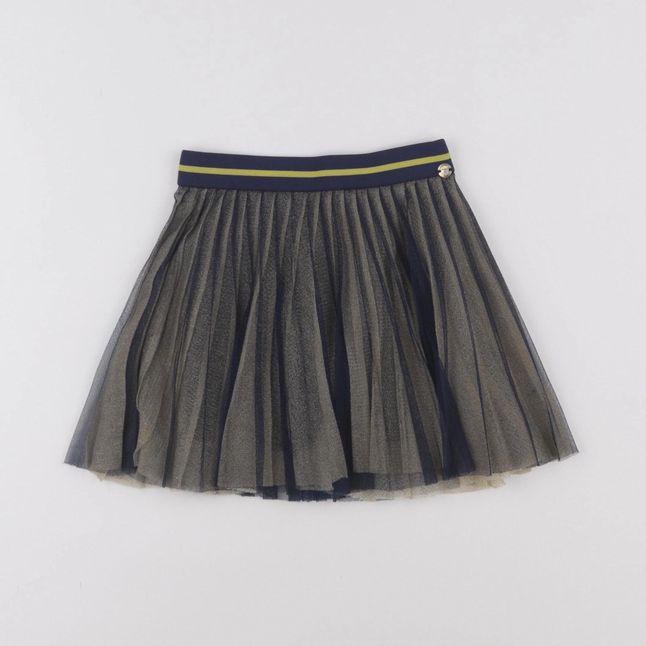 IKKS - jupe or, bleu - 3 ans