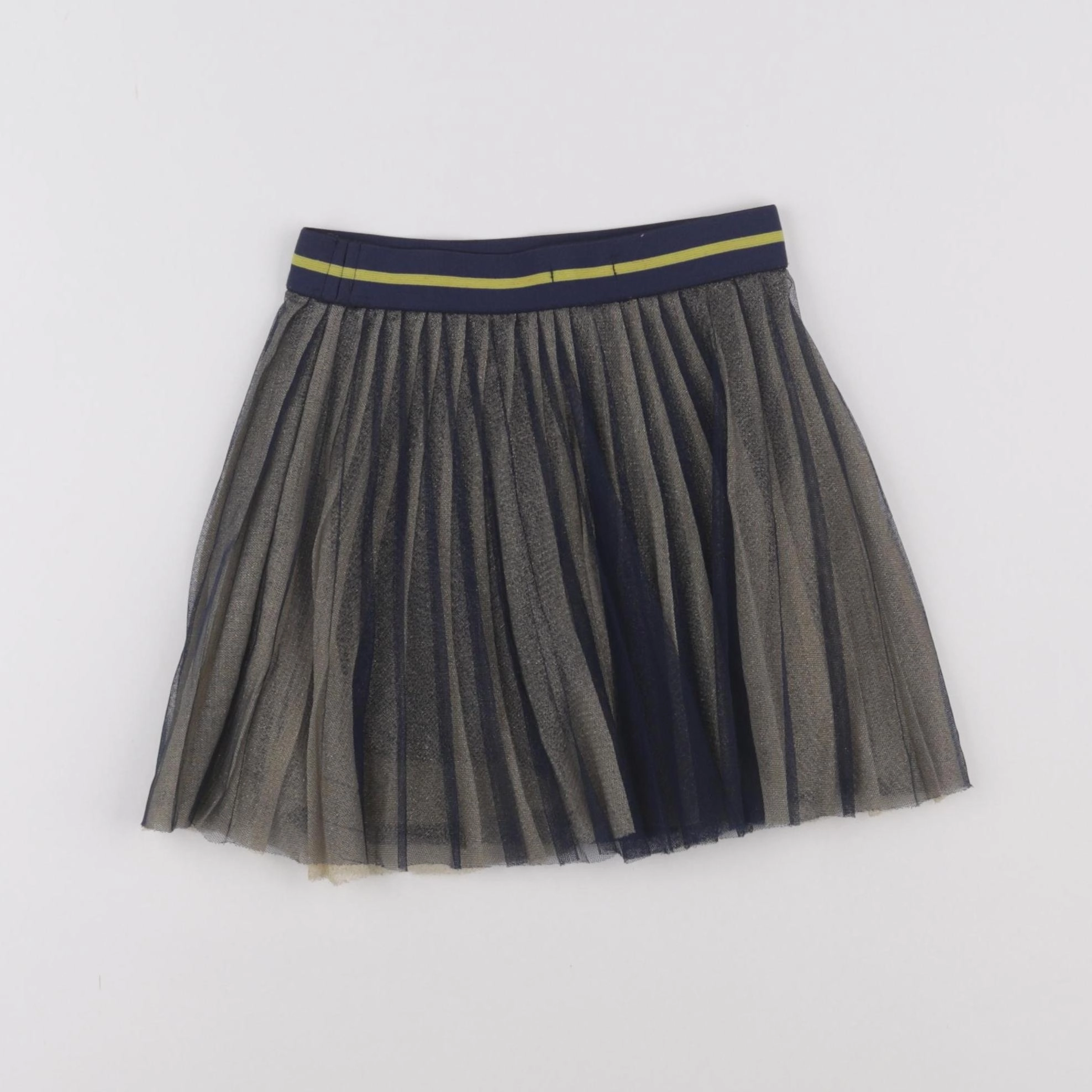 IKKS - jupe or, bleu - 3 ans
