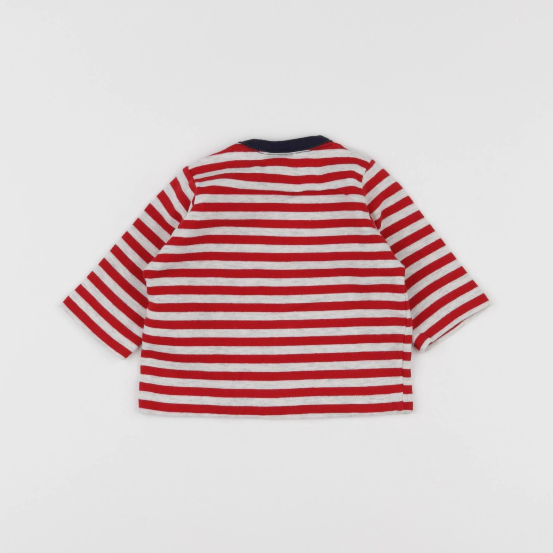 Petit Bateau - tee-shirt rouge - 3 mois
