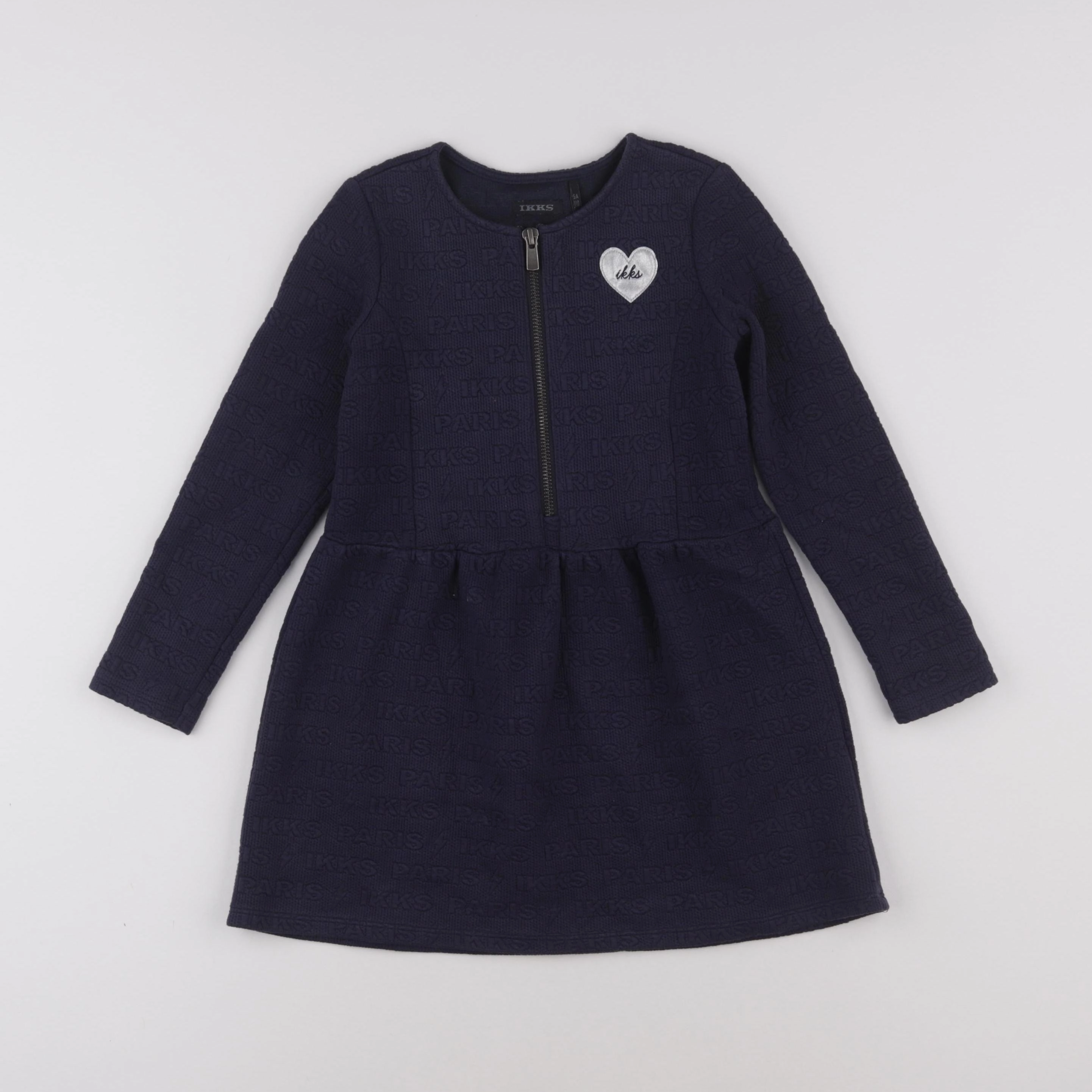 IKKS - robe bleu - 5 ans