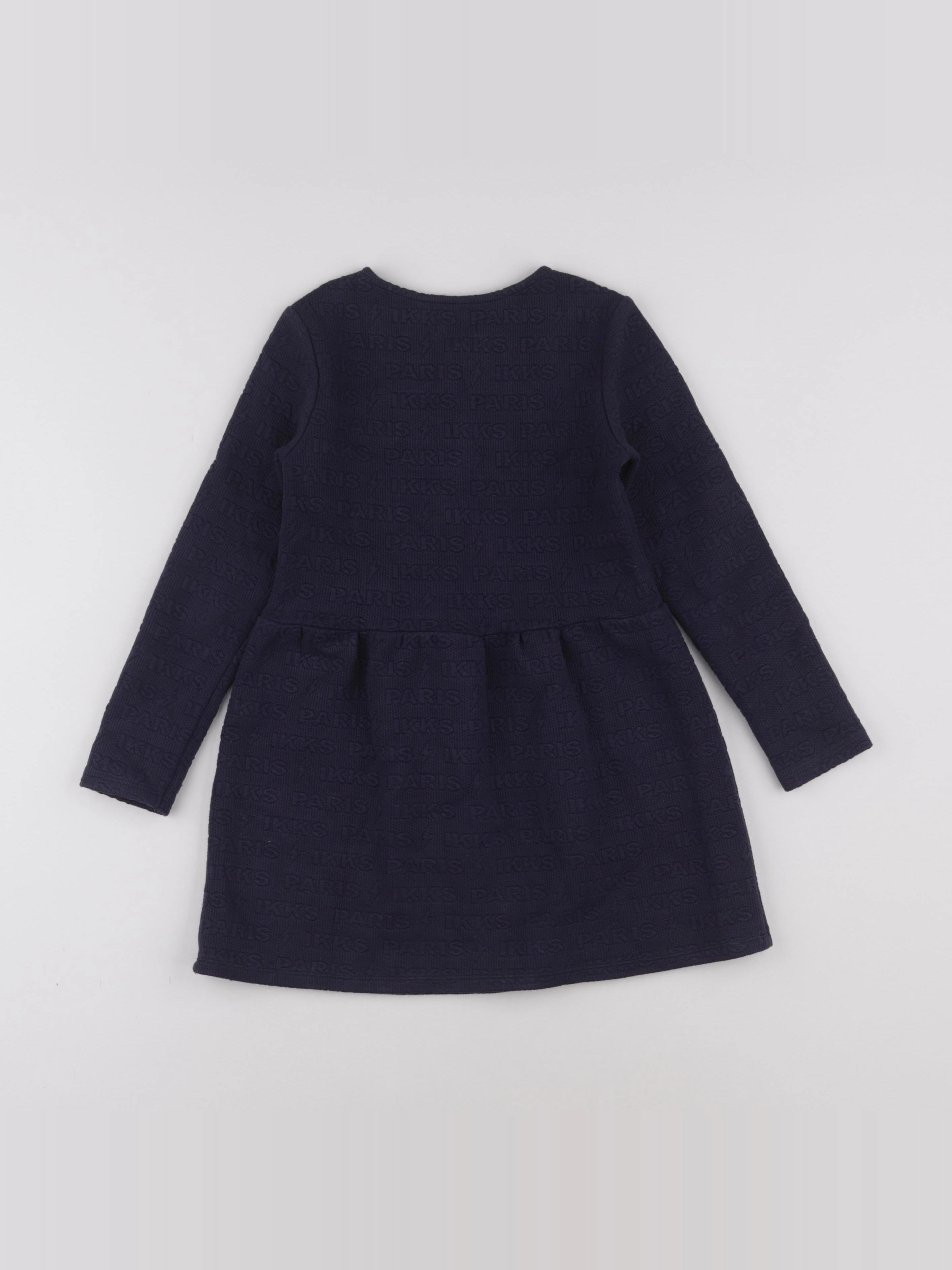 IKKS - robe bleu - 5 ans