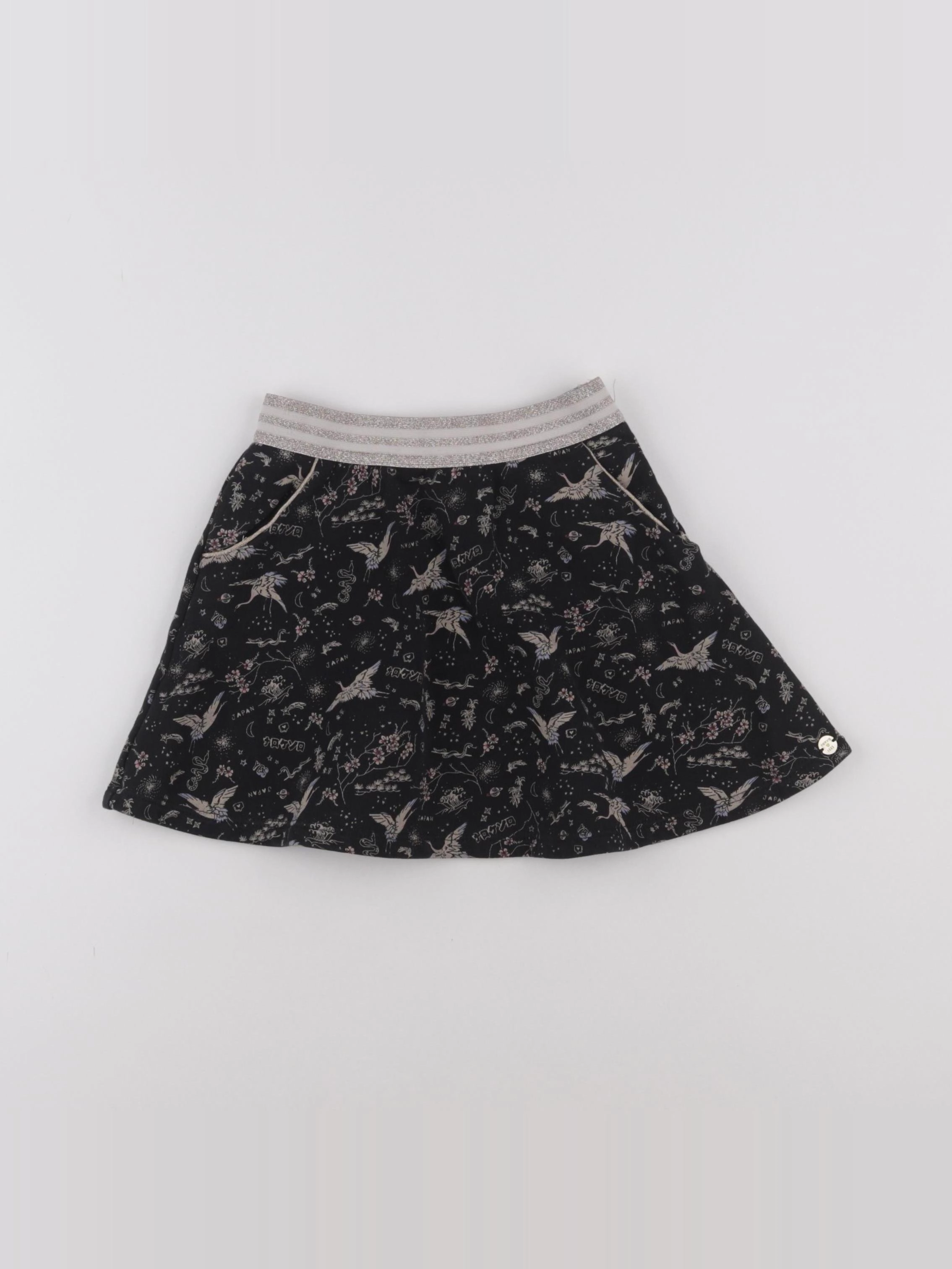 IKKS - jupe noir - 4 ans