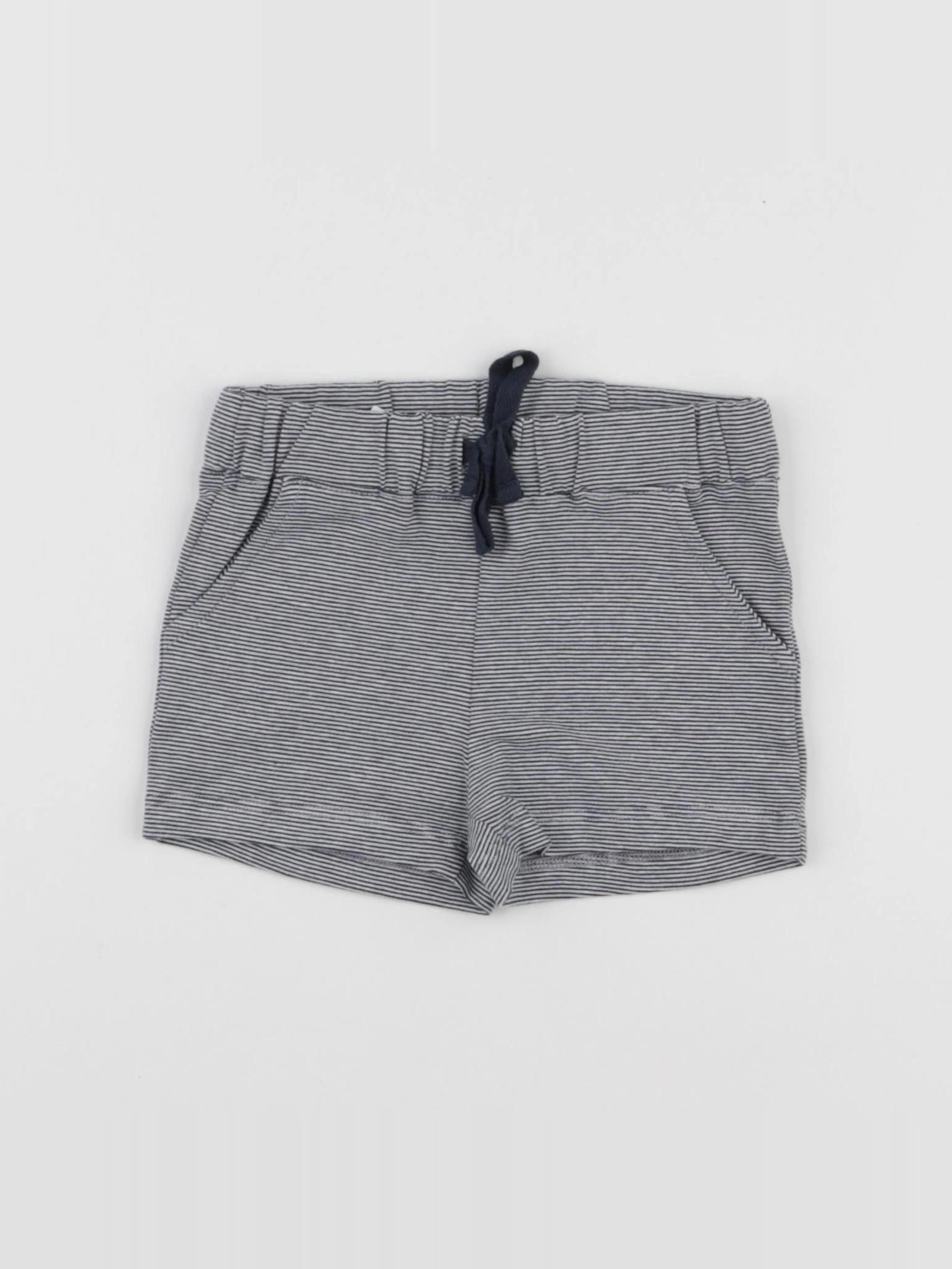 Boutchou - short bleu - 9 mois