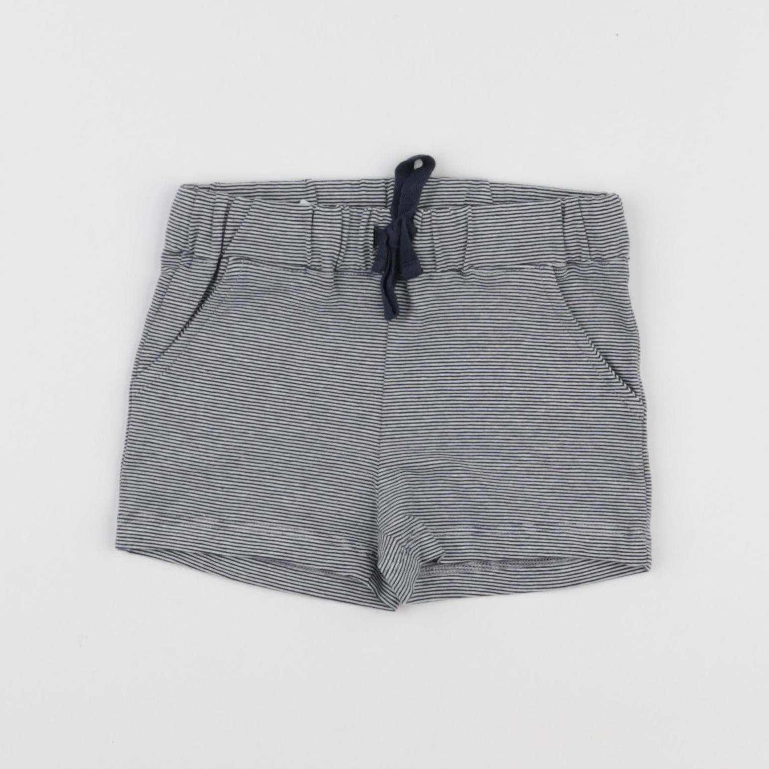 Boutchou - short bleu - 9 mois