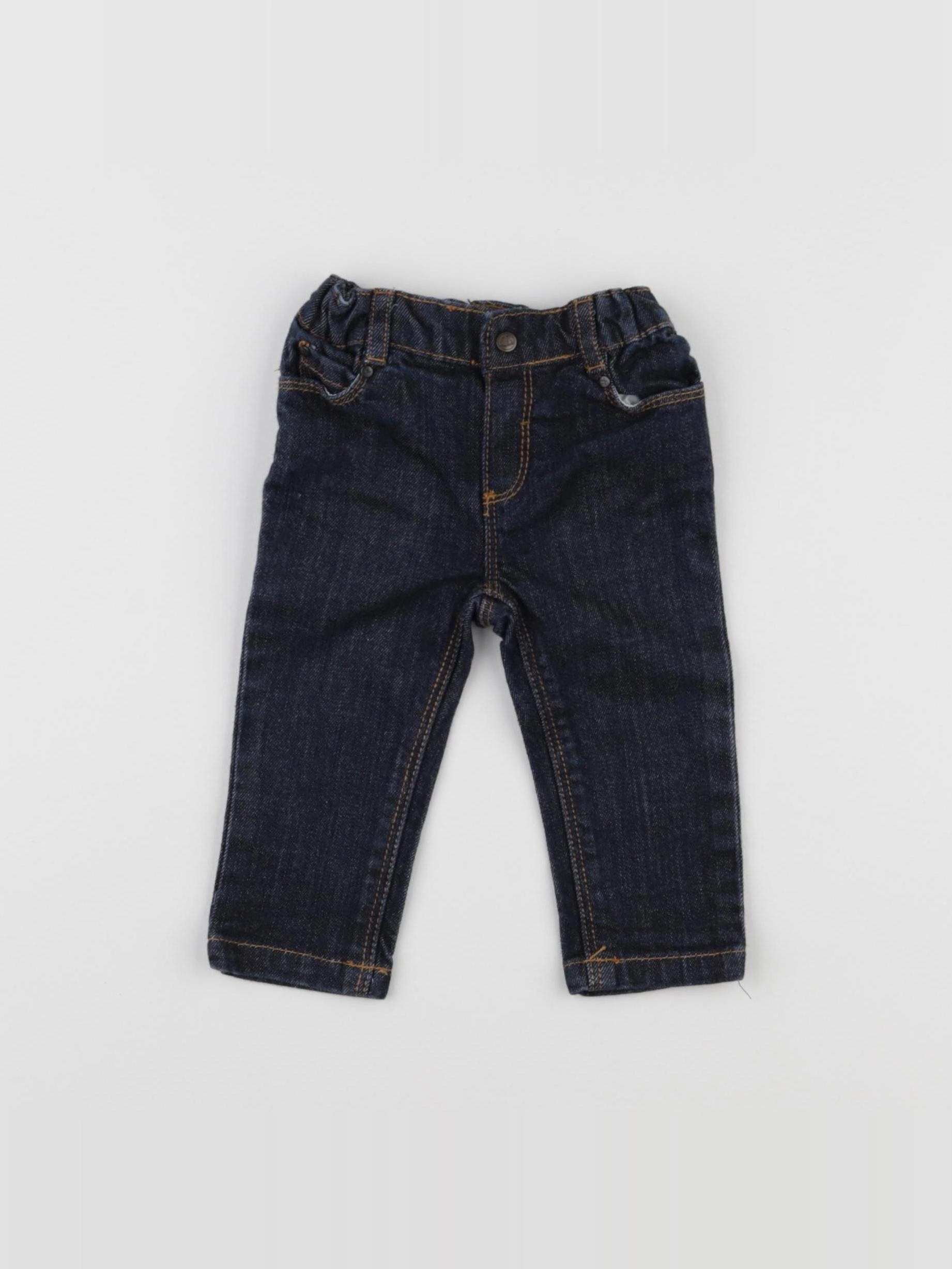 Petit Bateau - jean bleu - 6 mois