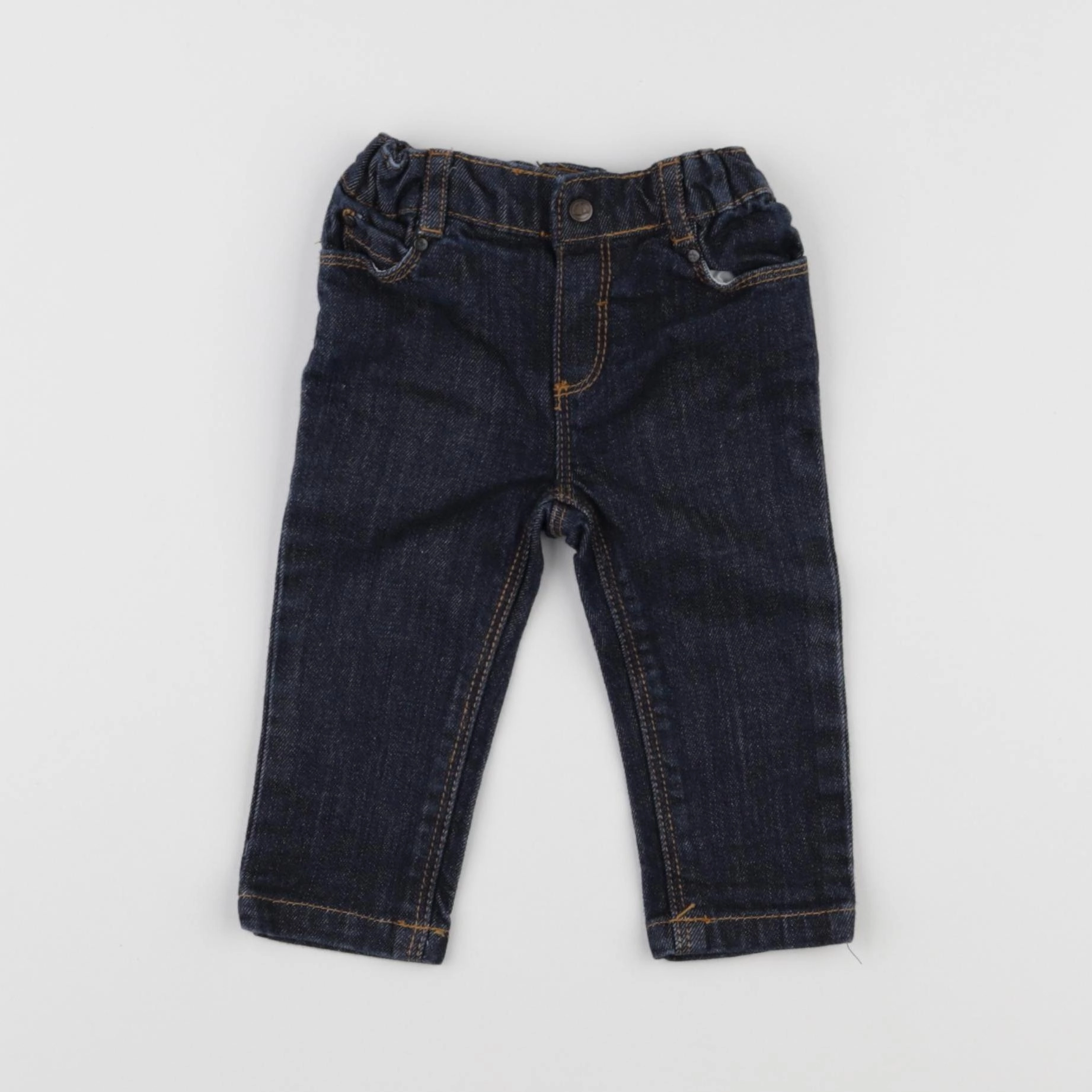 Petit Bateau - jean bleu - 6 mois