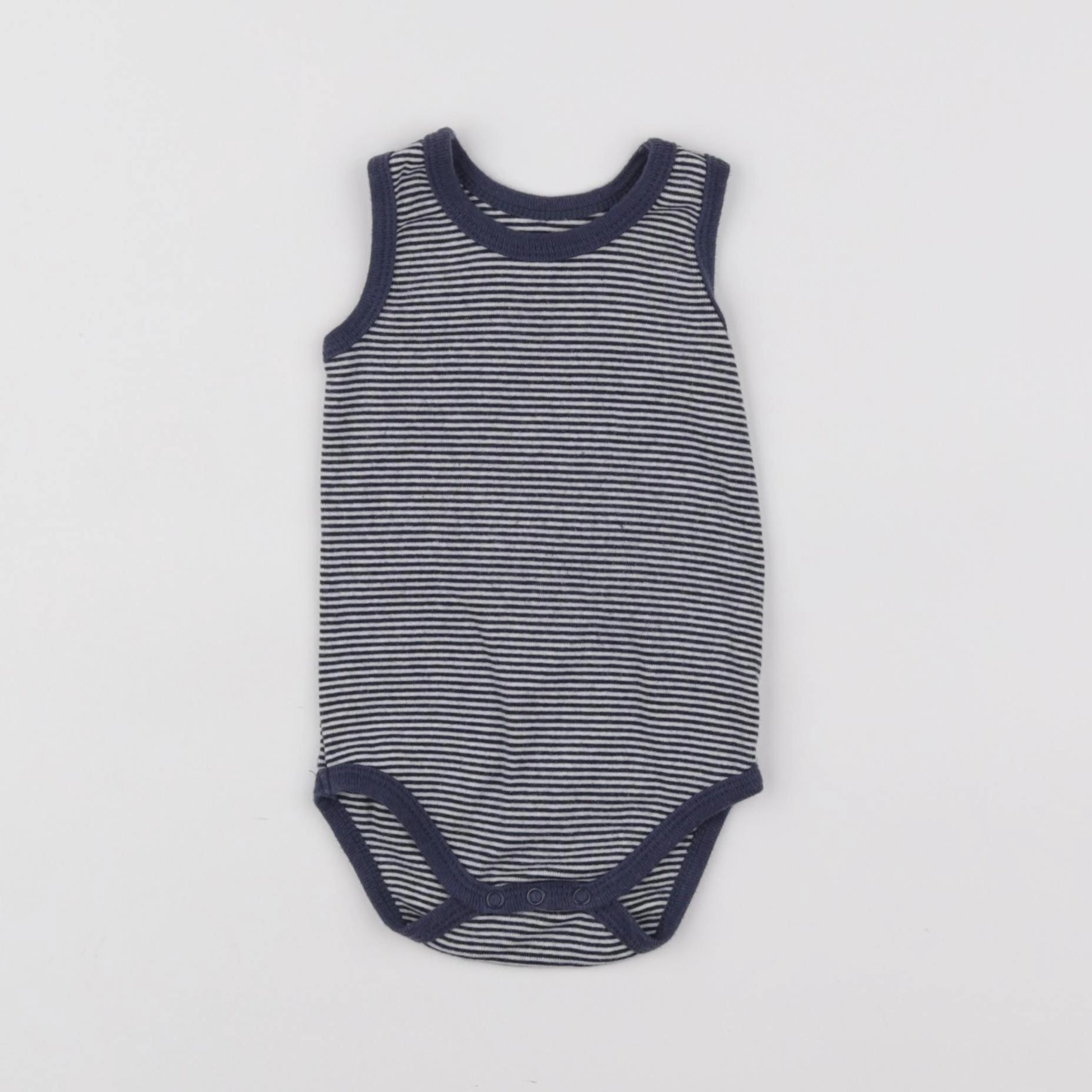 La Redoute - body bleu - 12 mois