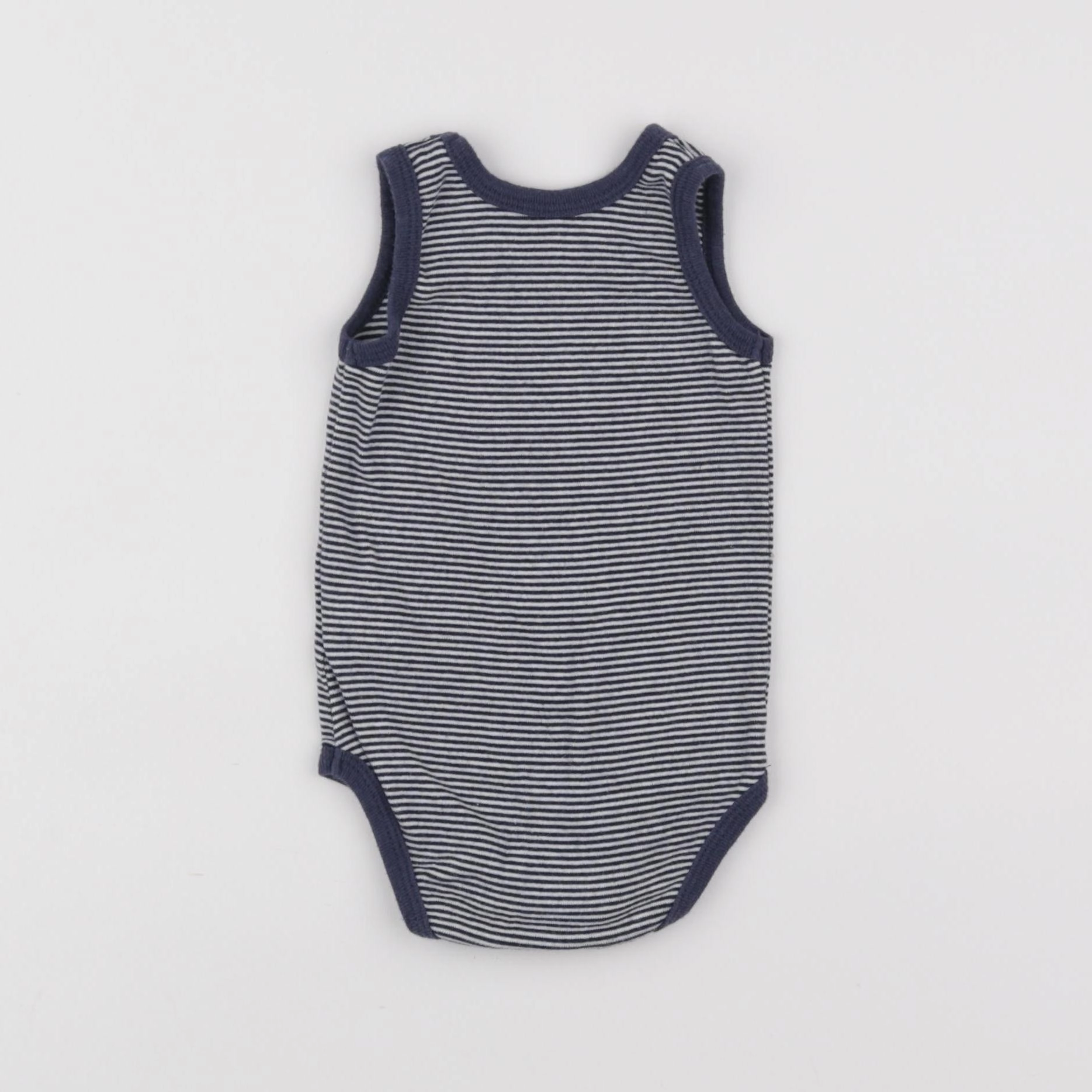 La Redoute - body bleu - 12 mois