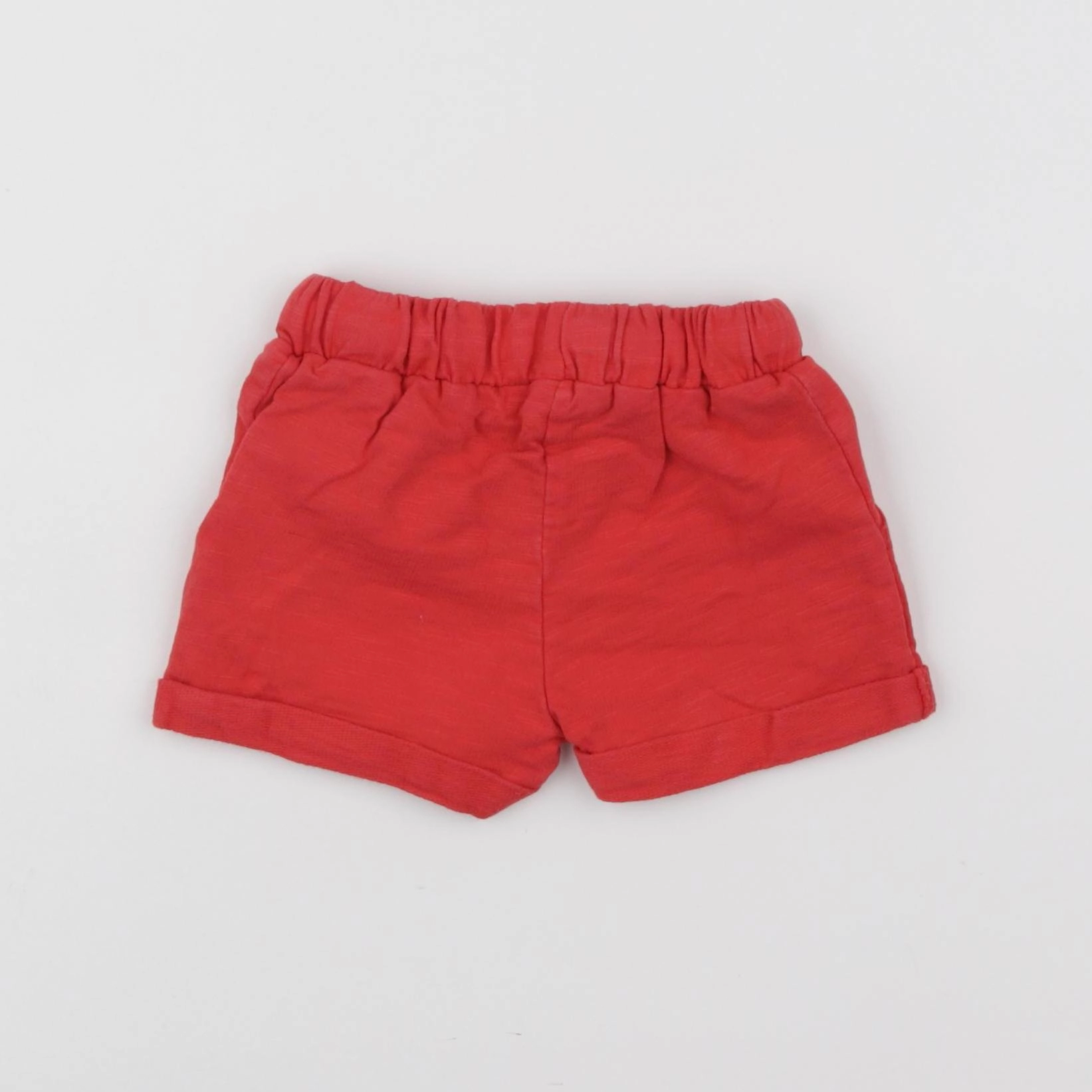 Boutchou - short rouge - 12 mois