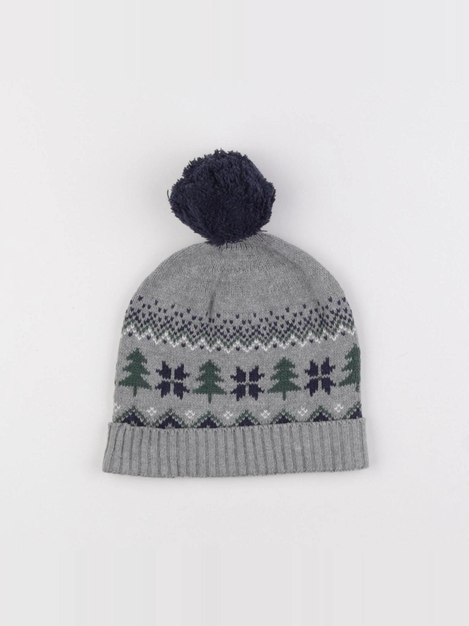 Vertbaudet - bonnet gris - 12/14 ans