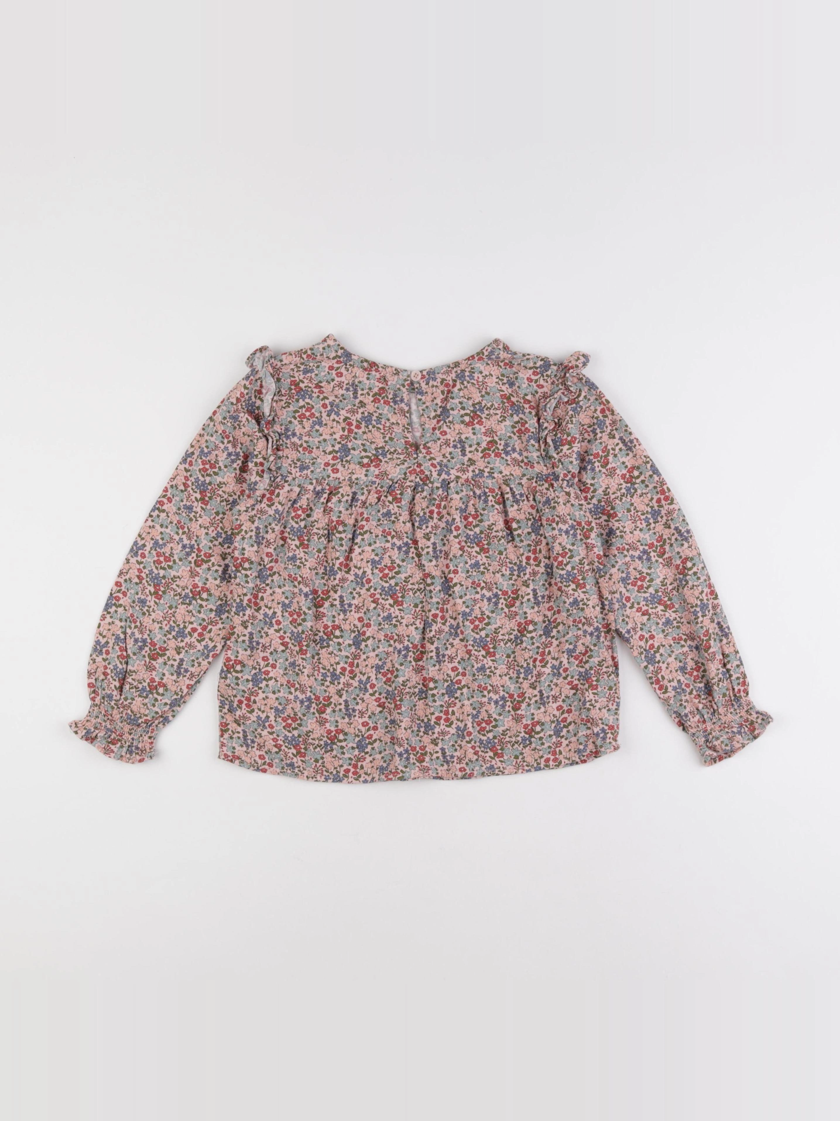 Vertbaudet - blouse multicolore - 6 ans