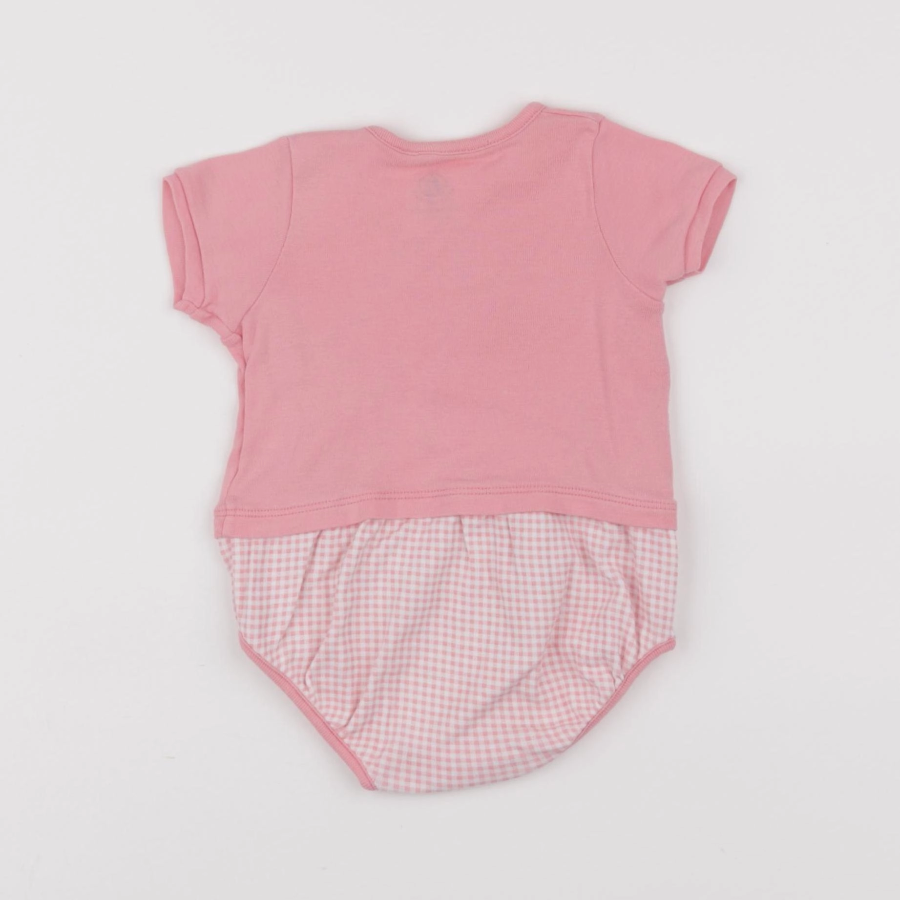 Petit Bateau - combinaison rose - 3 mois