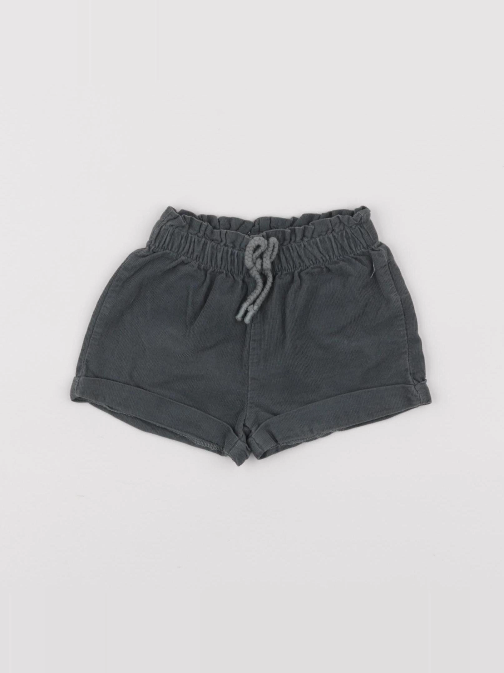 Vertbaudet - short vert - 3/6 mois
