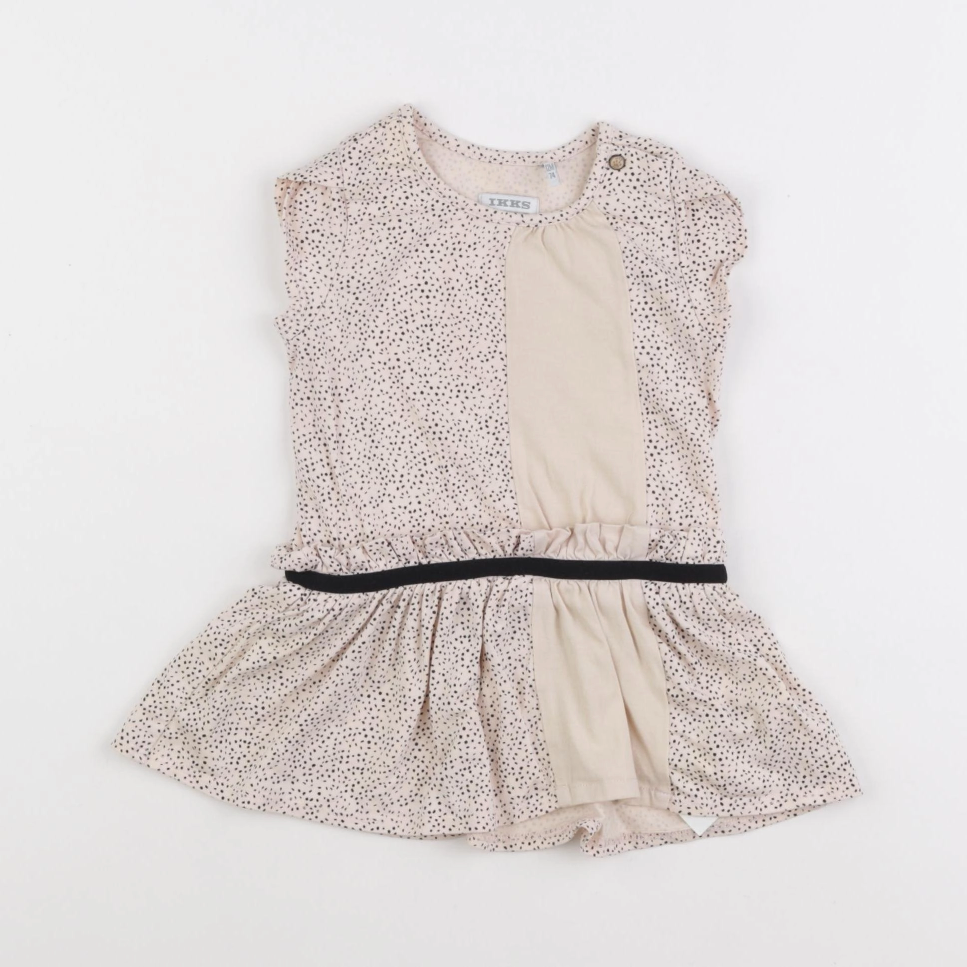 IKKS - robe beige - 12 mois
