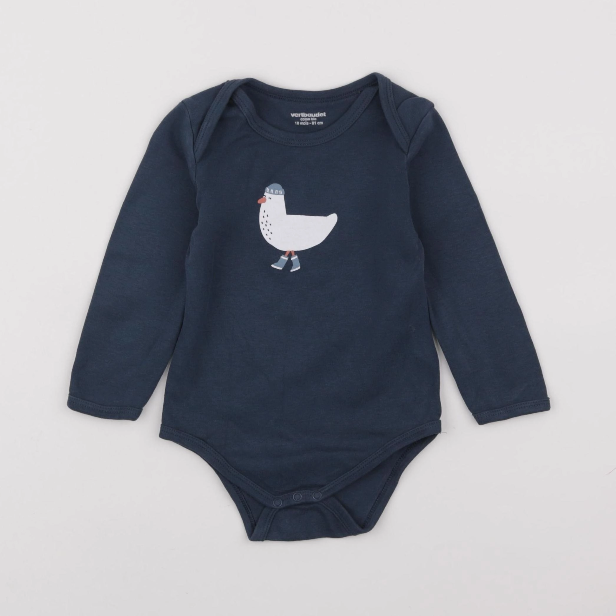 Vertbaudet - body vert - 6 mois