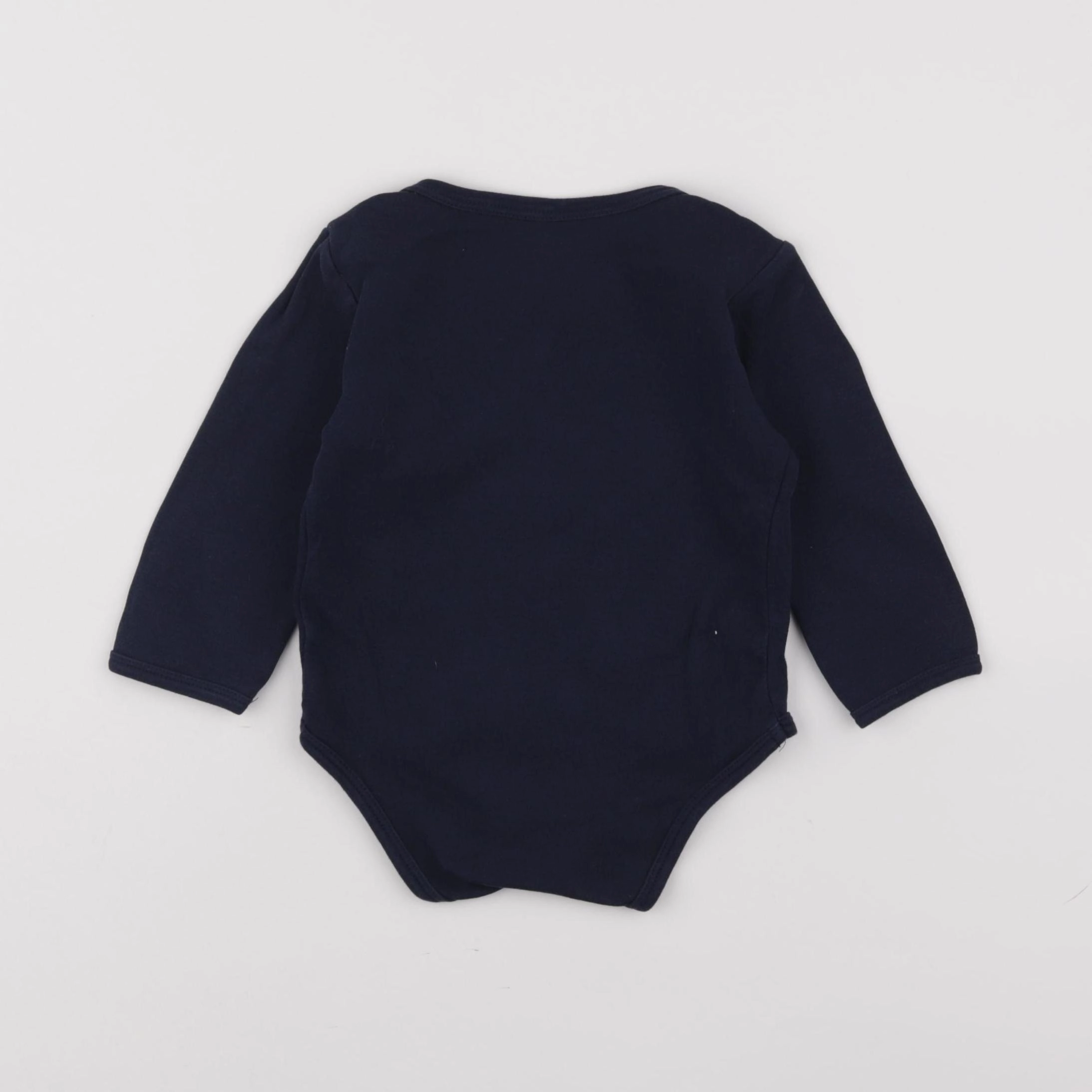 Vertbaudet - body bleu - 6 mois