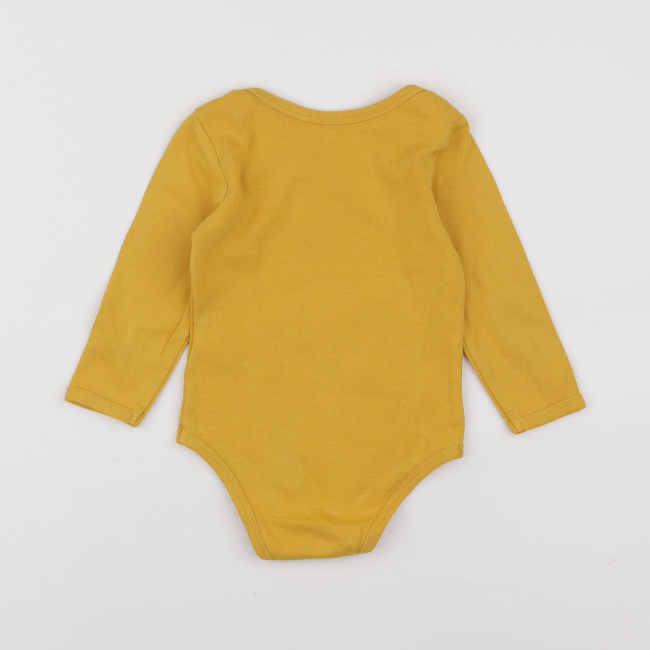 Vertbaudet - body jaune - 6 mois