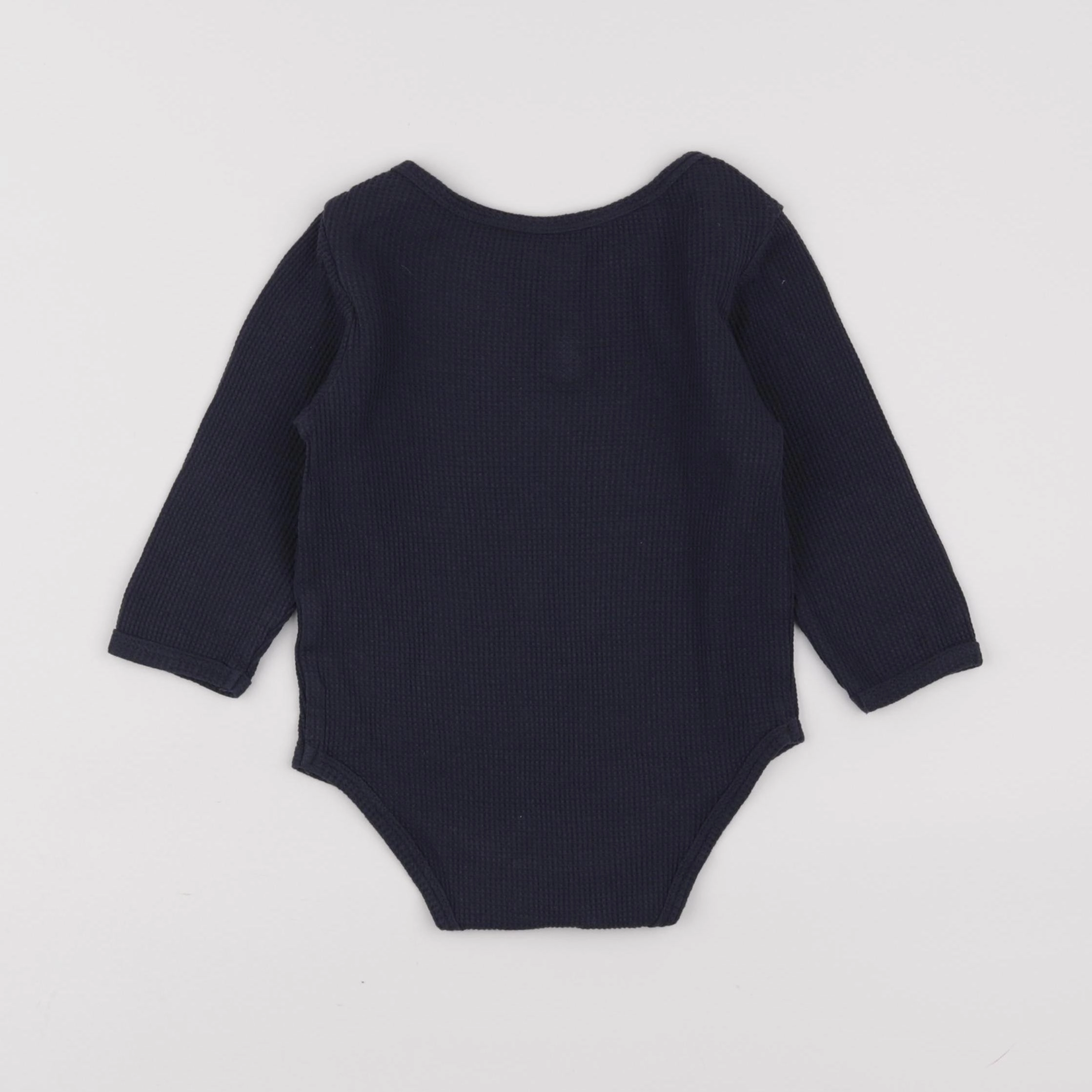 Vertbaudet - body tee-shirt bleu - 18 mois