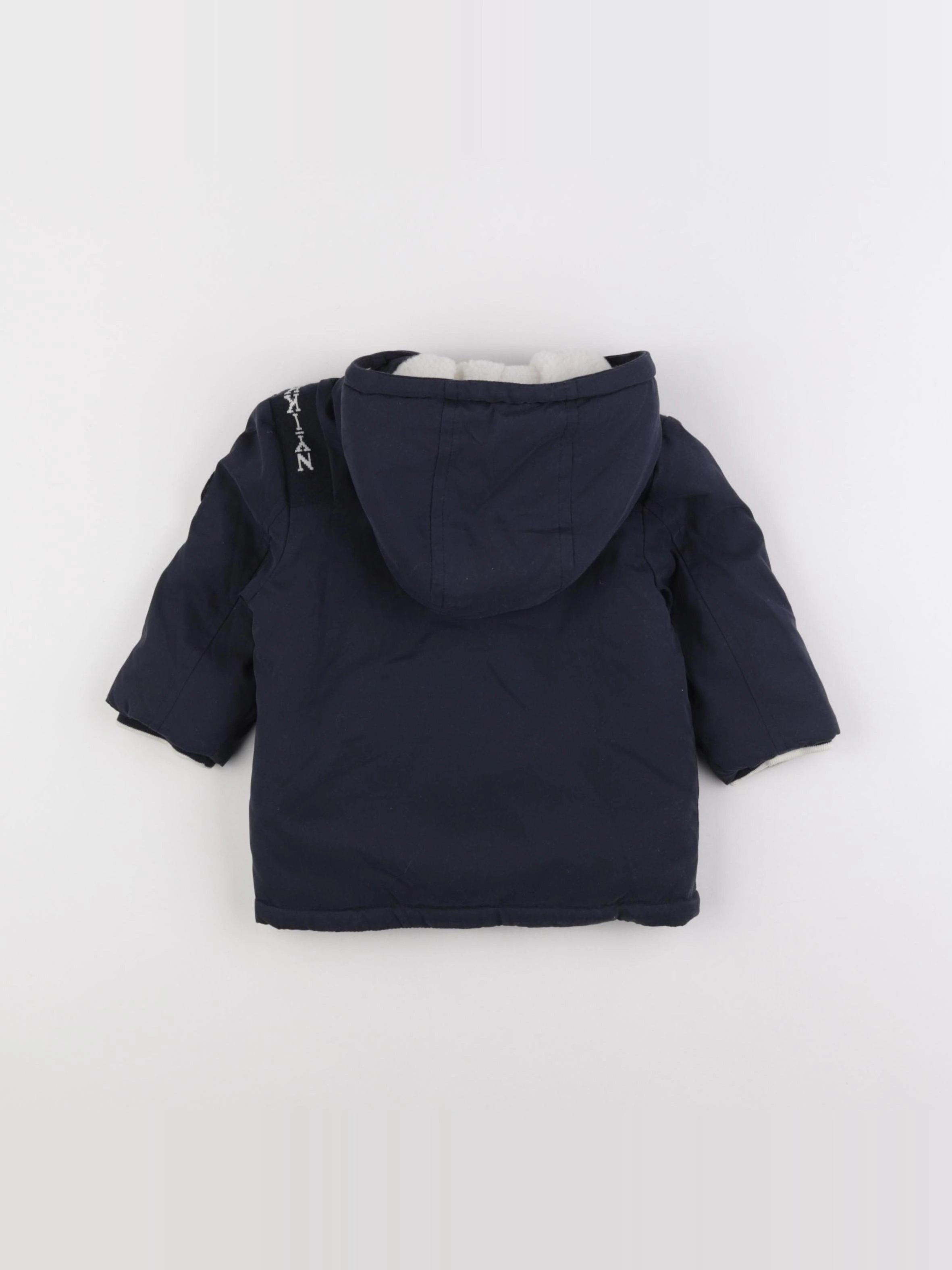 IKKS - manteau bleu - 12 mois