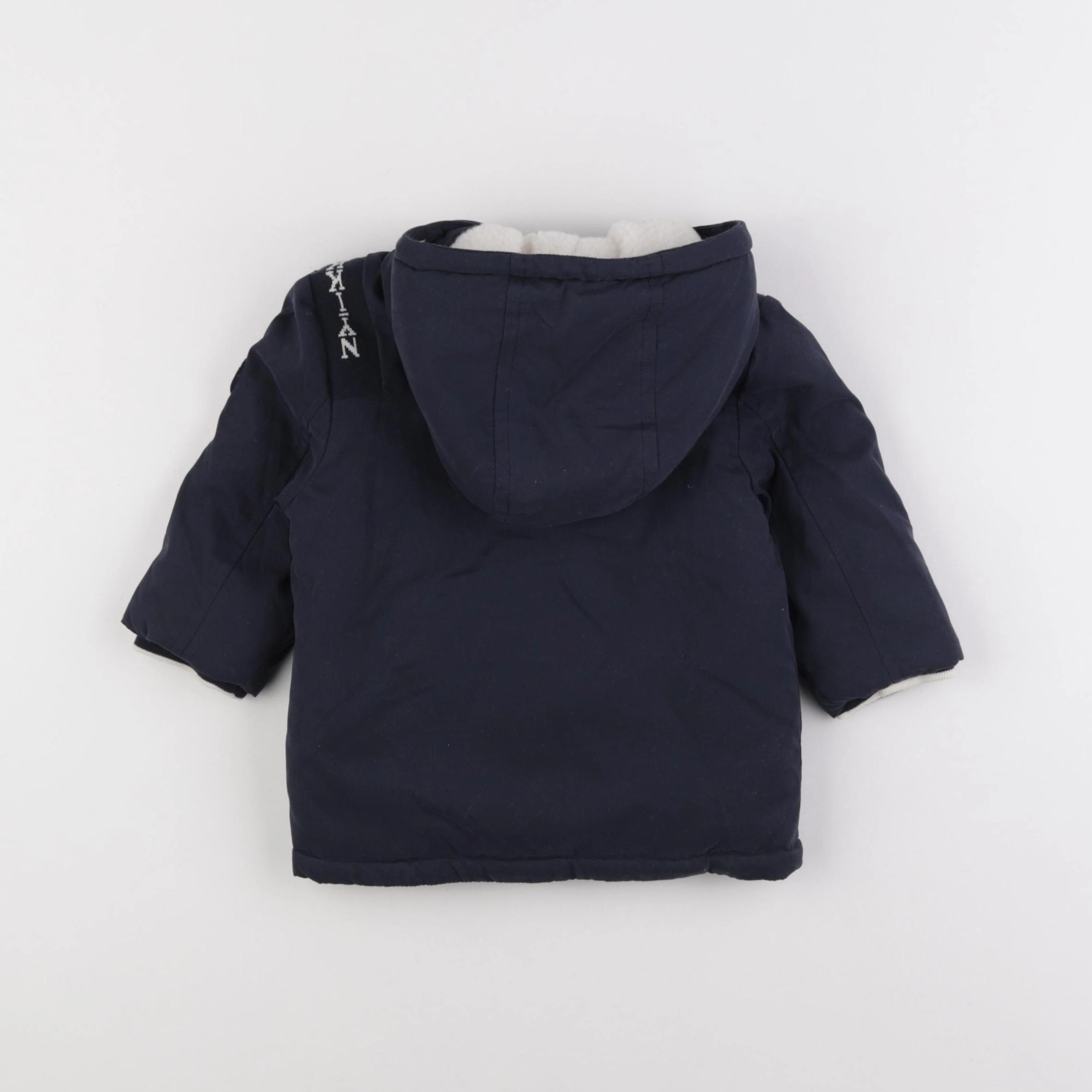 IKKS - manteau bleu - 12 mois