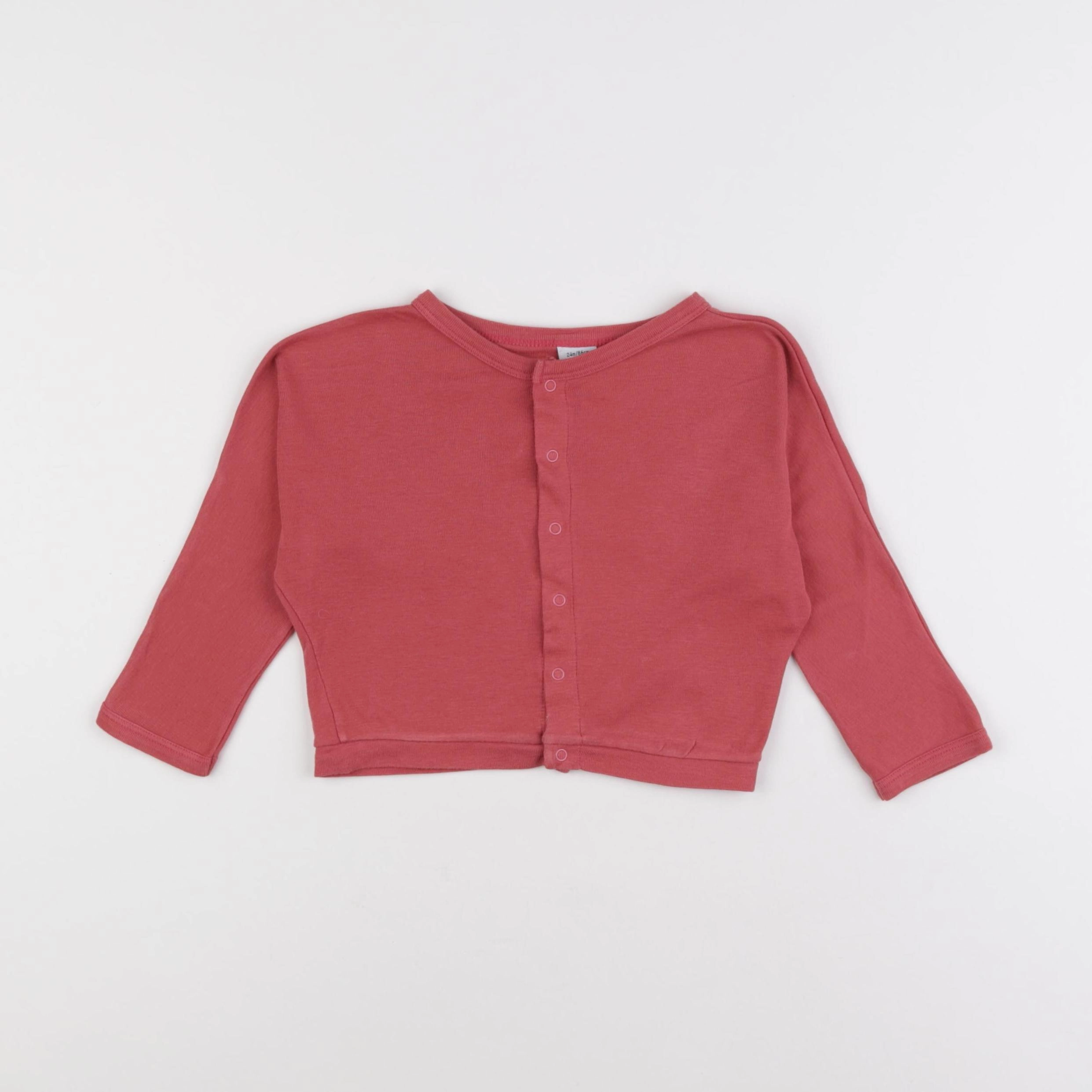 Petit Bateau - sweat rose - 24 mois