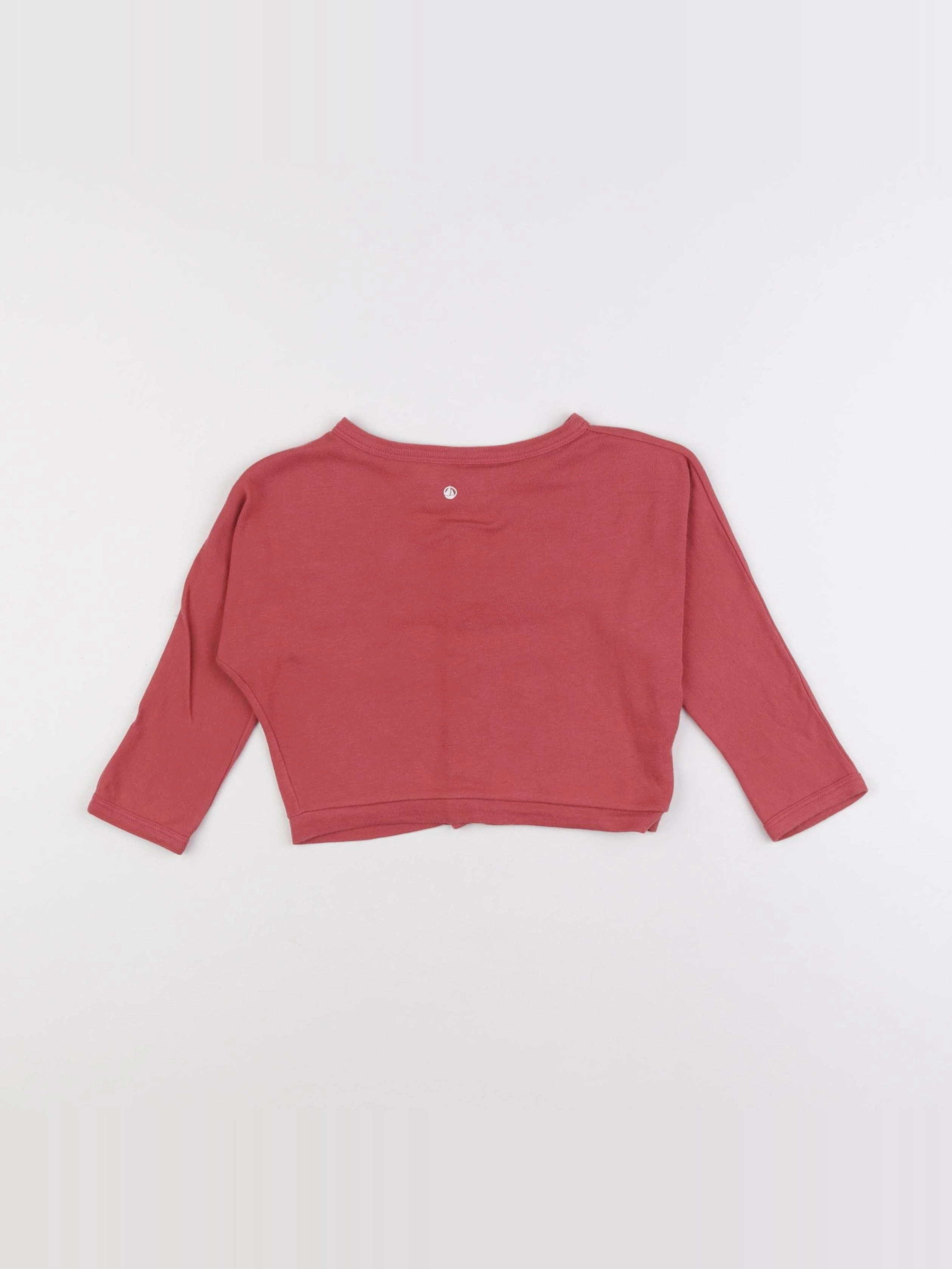 Petit Bateau - sweat rose - 24 mois