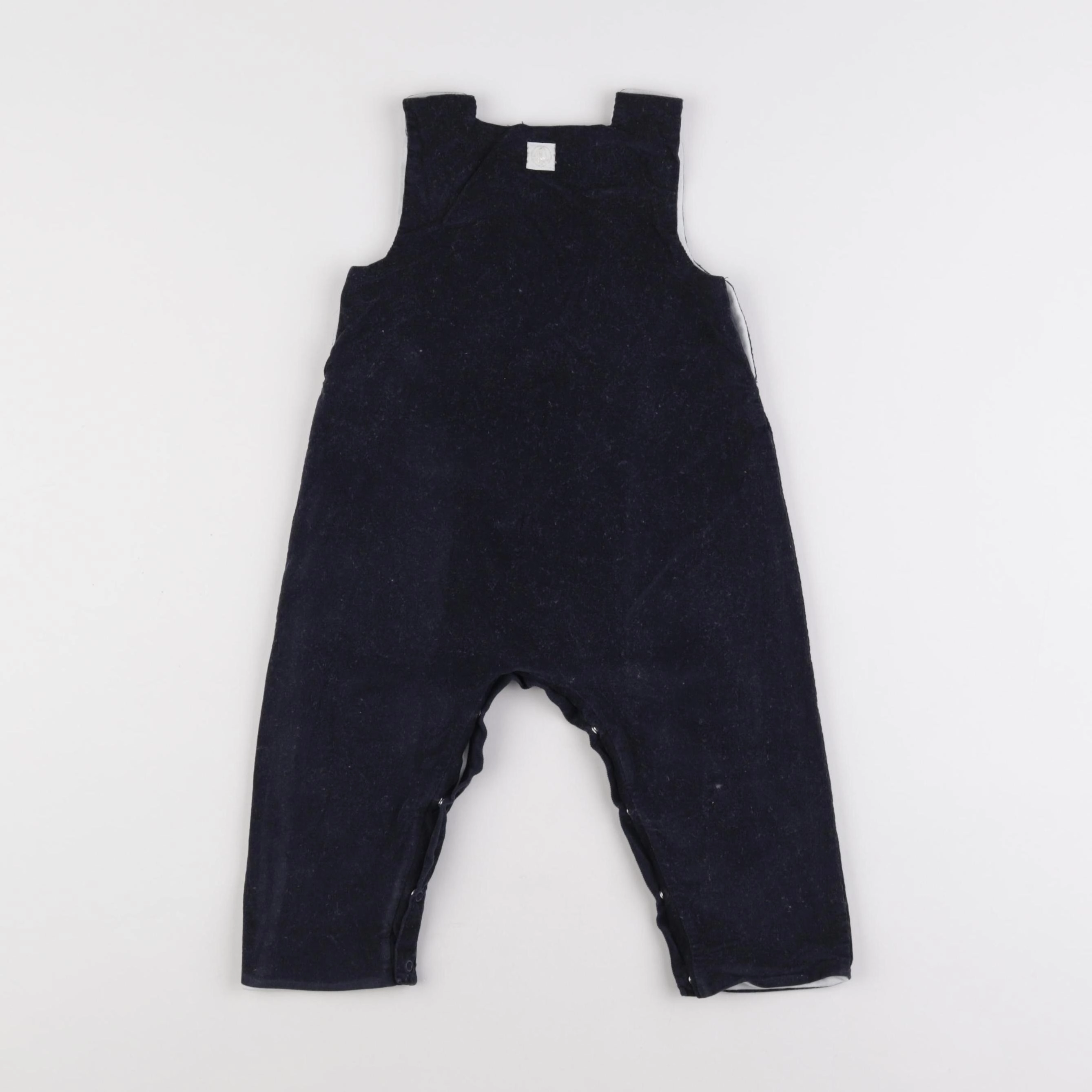 Petit Bateau - combinaison bleu - 12 mois