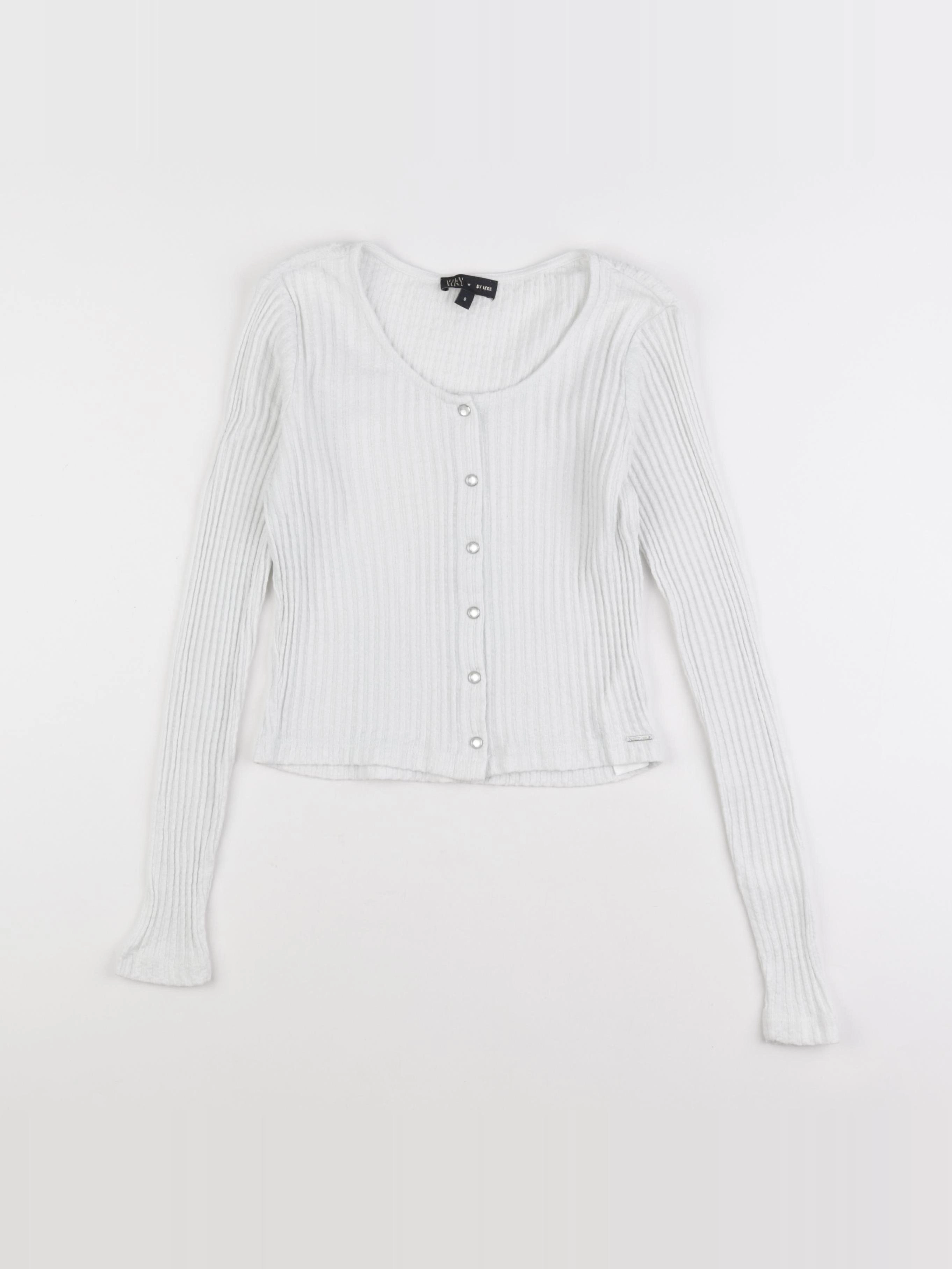 IKKS - tee-shirt blanc - 14 ans