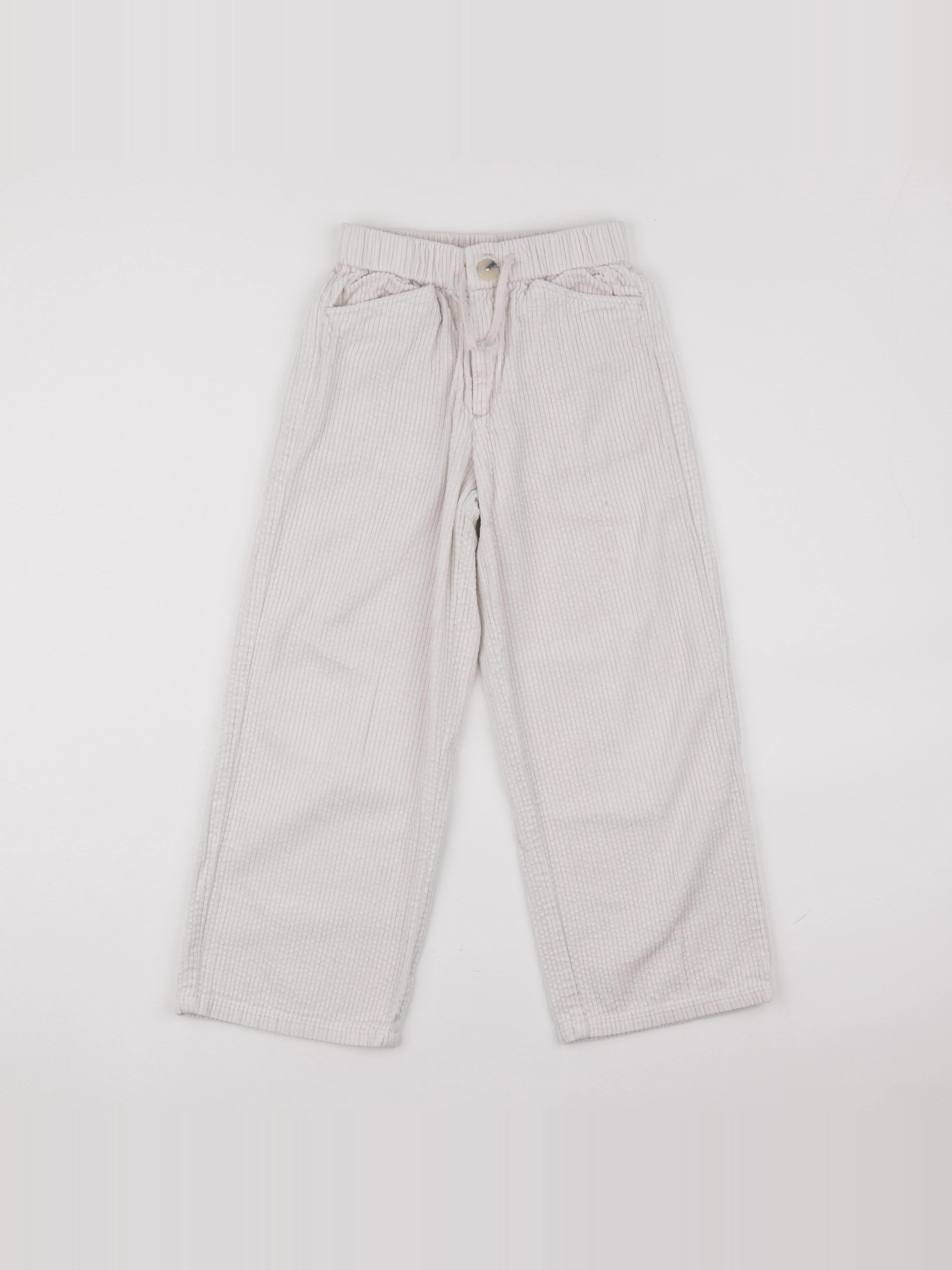 Zara - pantalon blanc - 8 ans