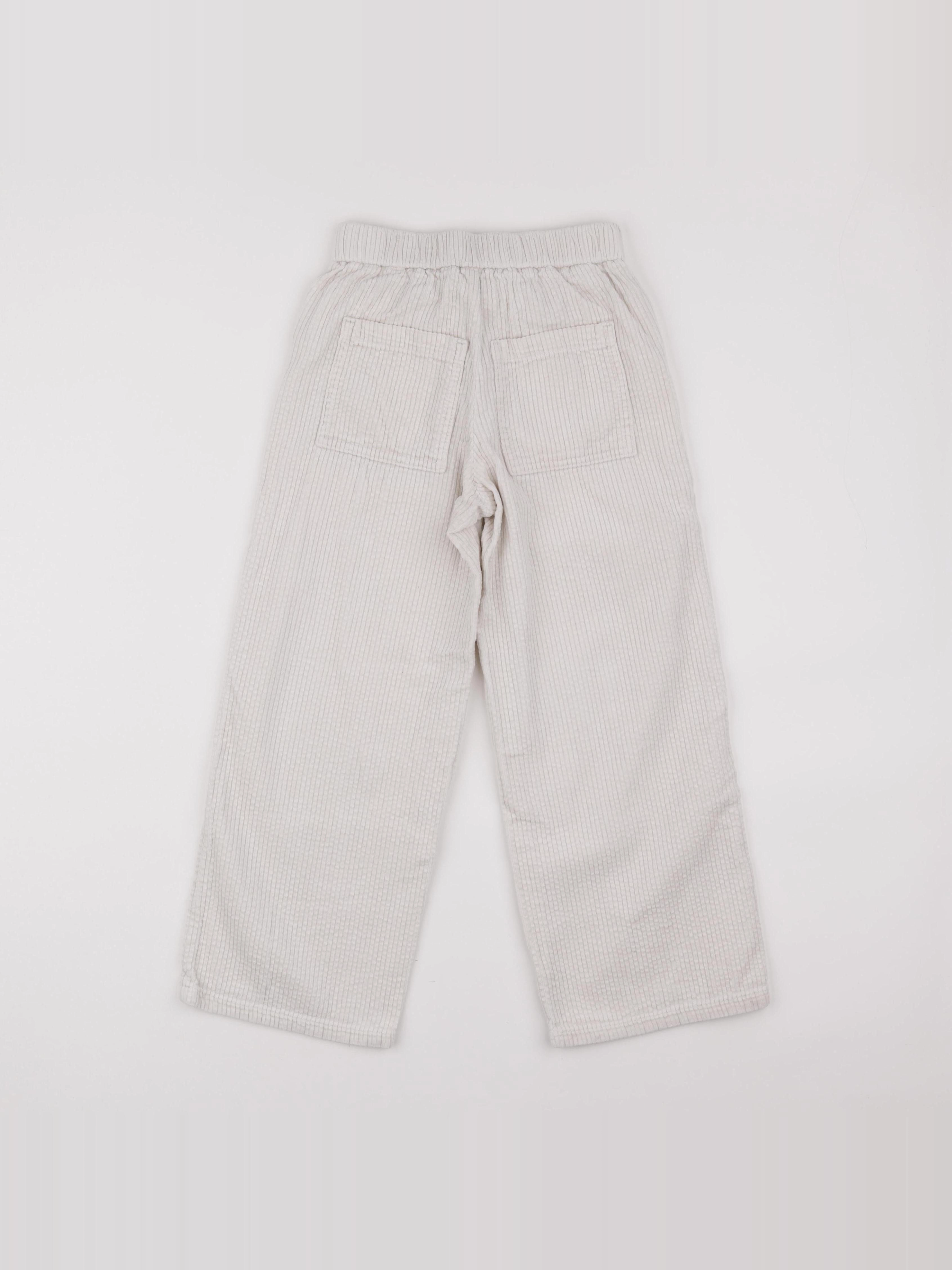 Zara - pantalon blanc - 8 ans