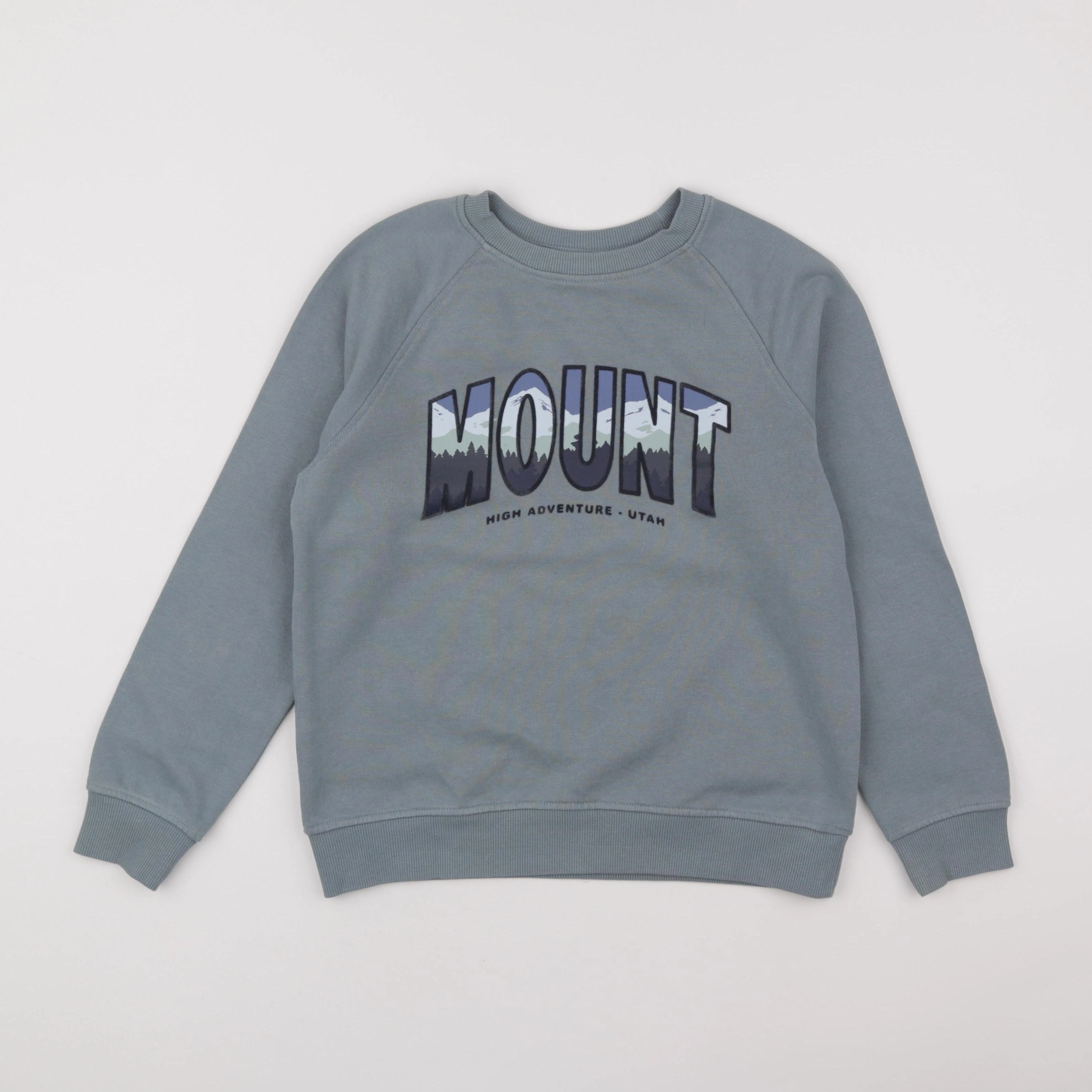 Mango - sweat vert - 9/10 ans
