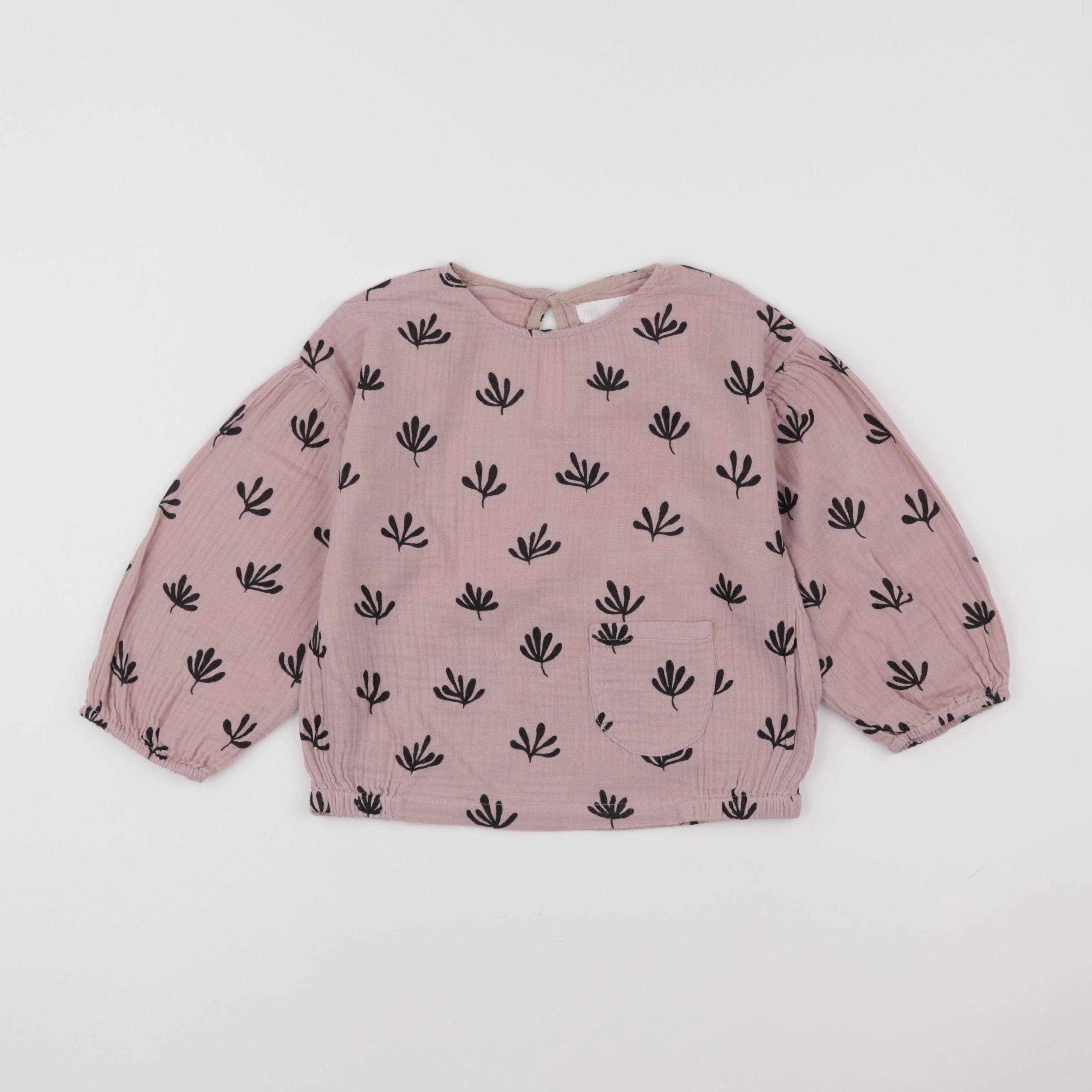 Zara - blouse rose - 4/5 ans